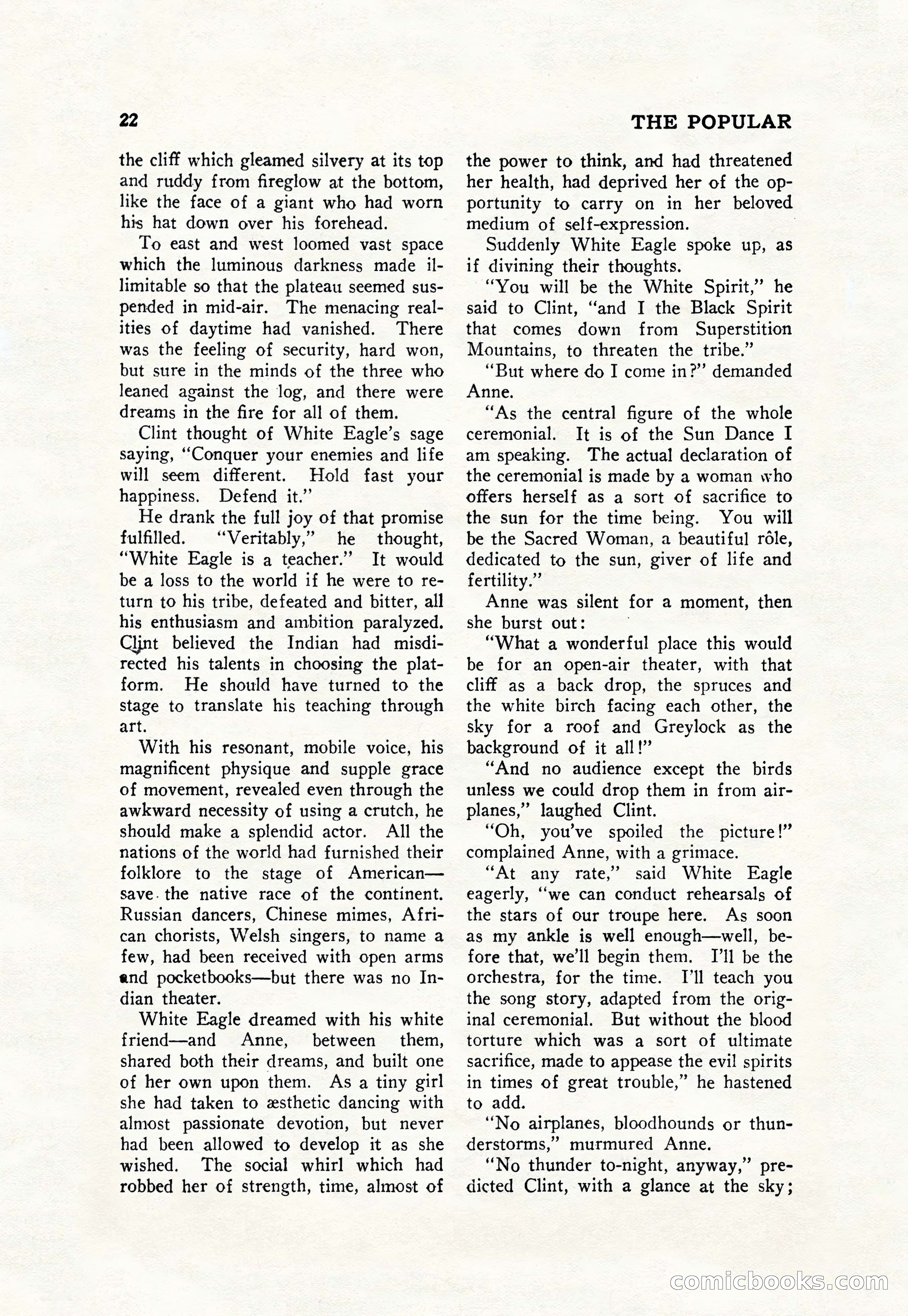 The Popular Magazine, September 7, 1928 — page 32 of 164
