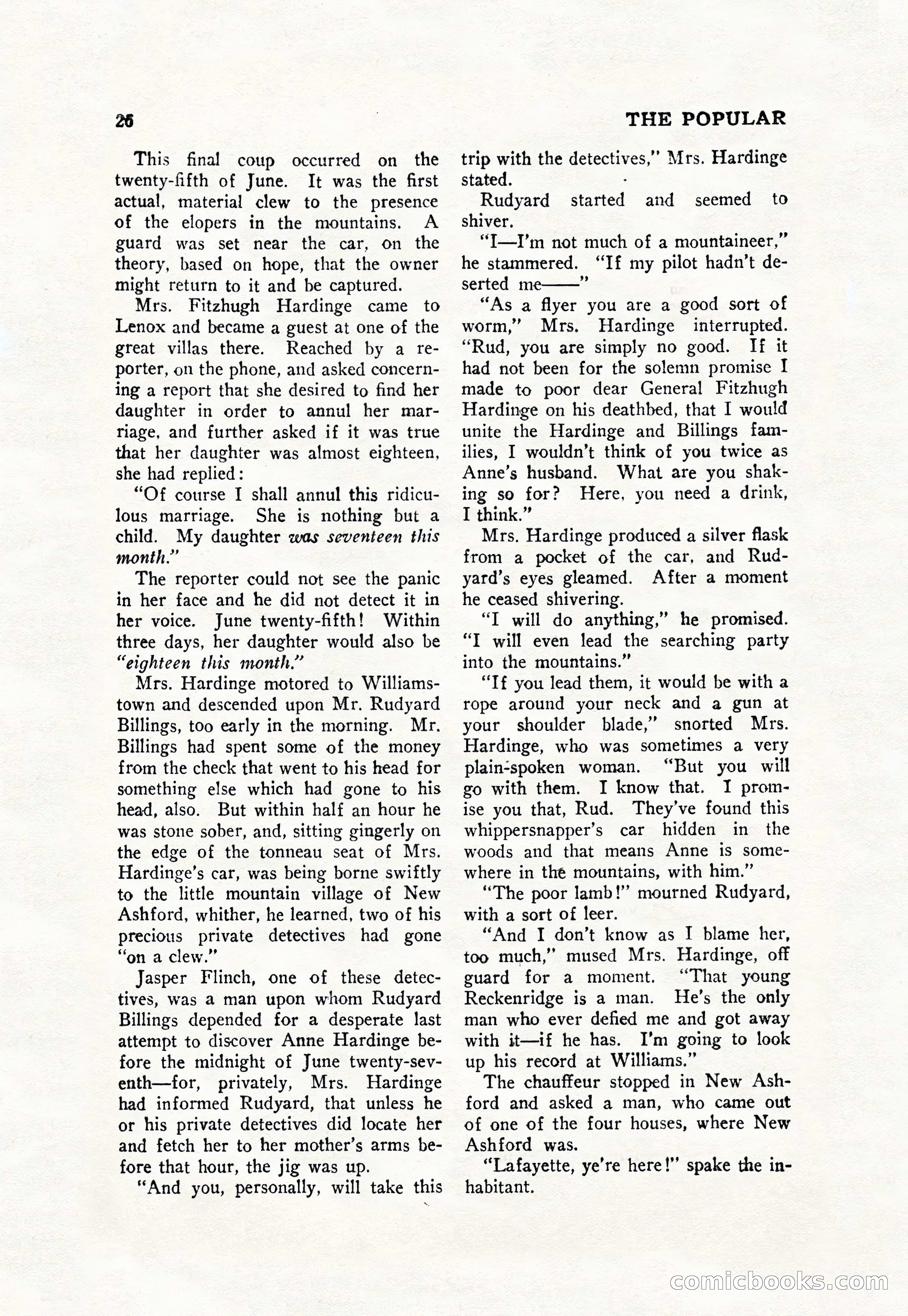 The Popular Magazine, September 7, 1928 — page 36 of 164