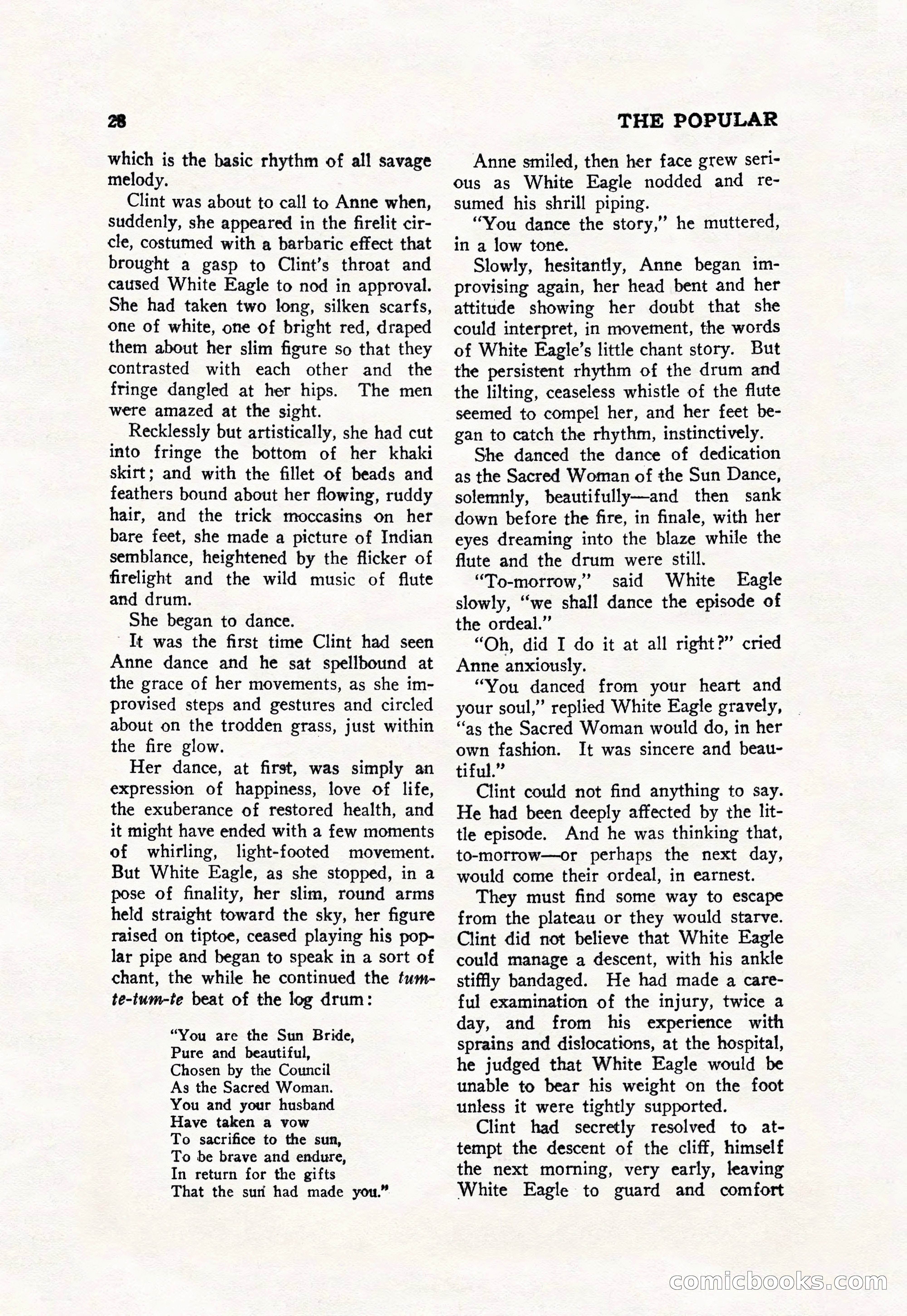 The Popular Magazine, September 7, 1928 — page 38 of 164