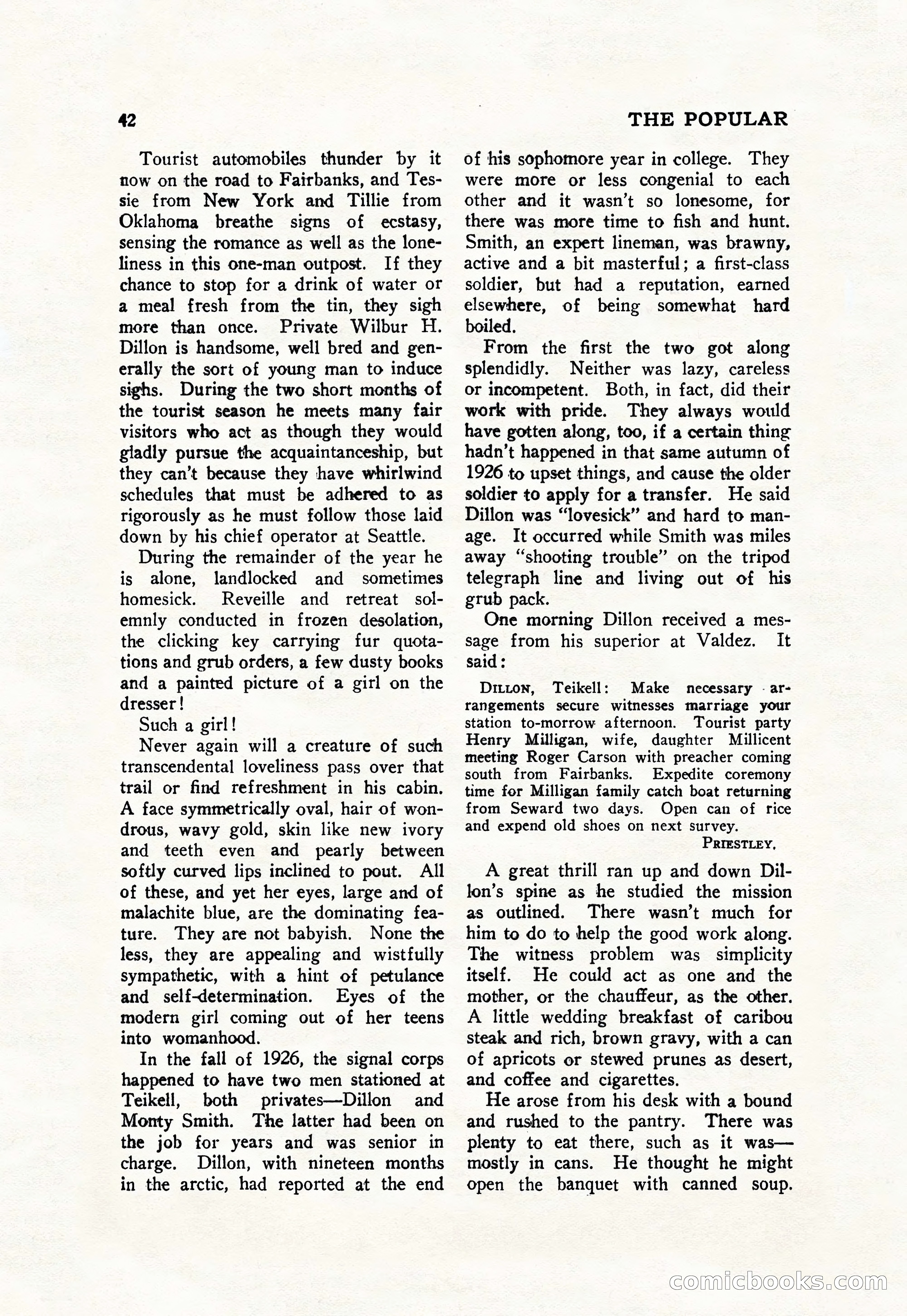 The Popular Magazine, September 7, 1928 — page 52 of 164