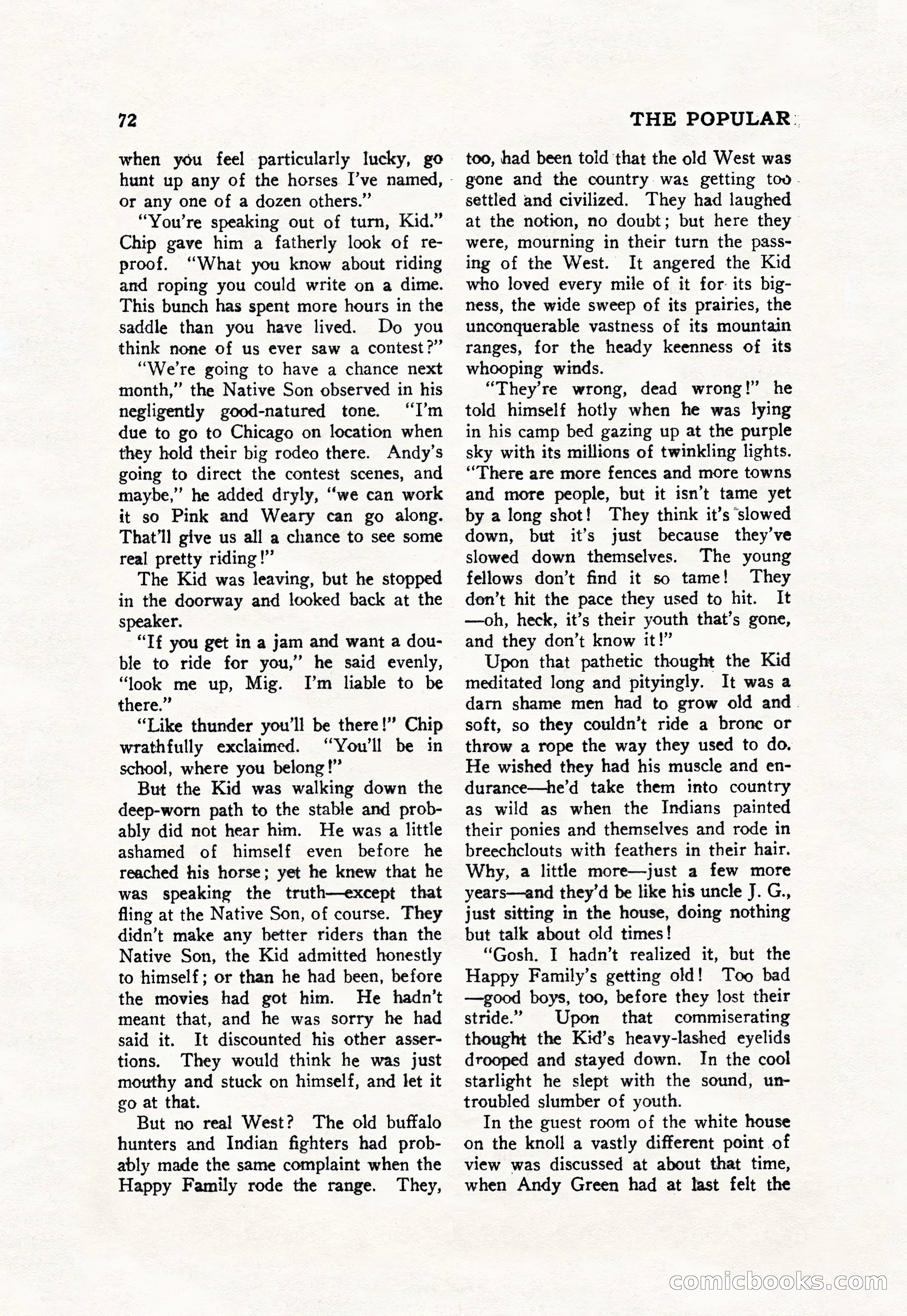 The Popular Magazine, September 7, 1928 — page 82 of 164