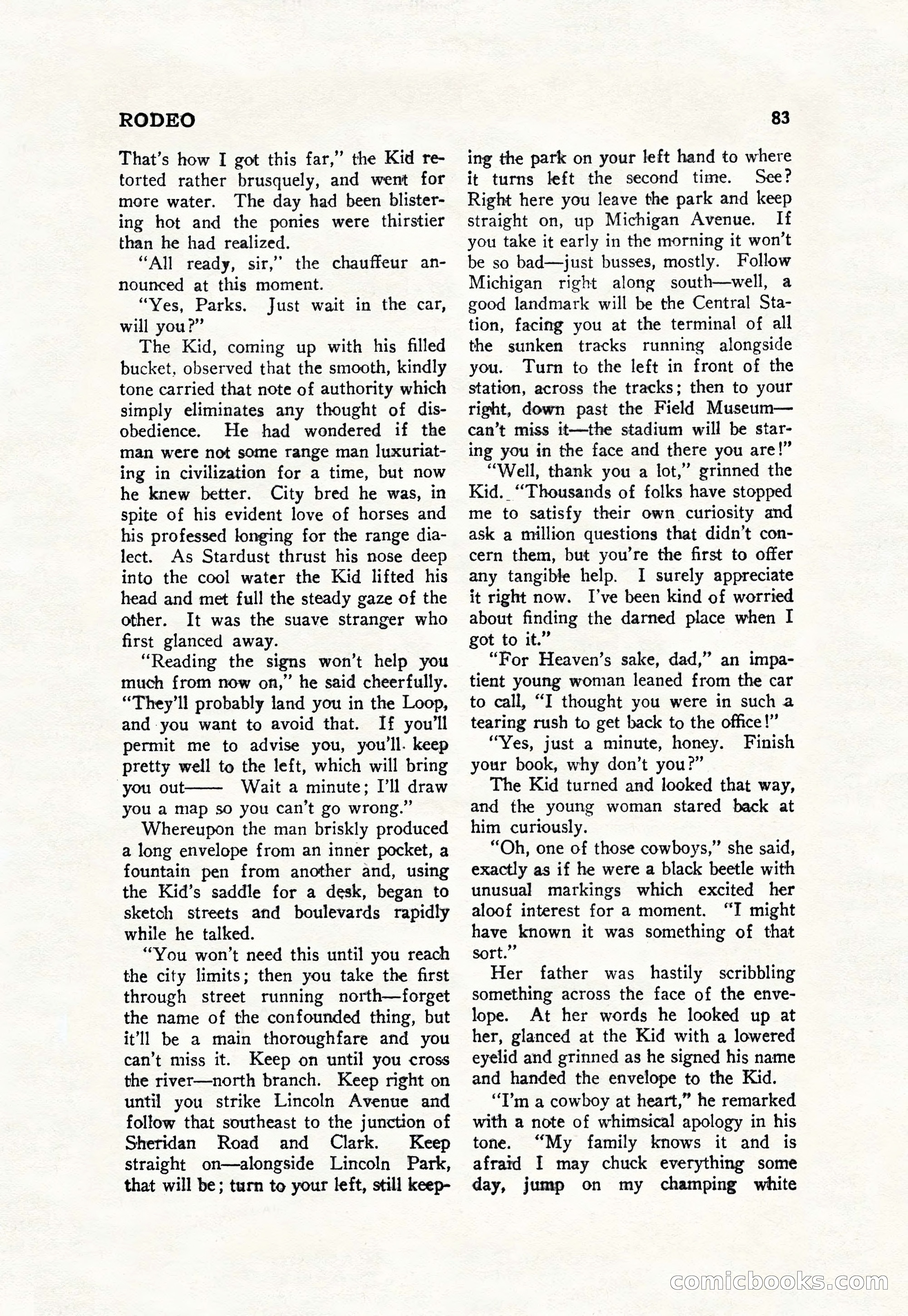 The Popular Magazine, September 7, 1928 — page 93 of 164
