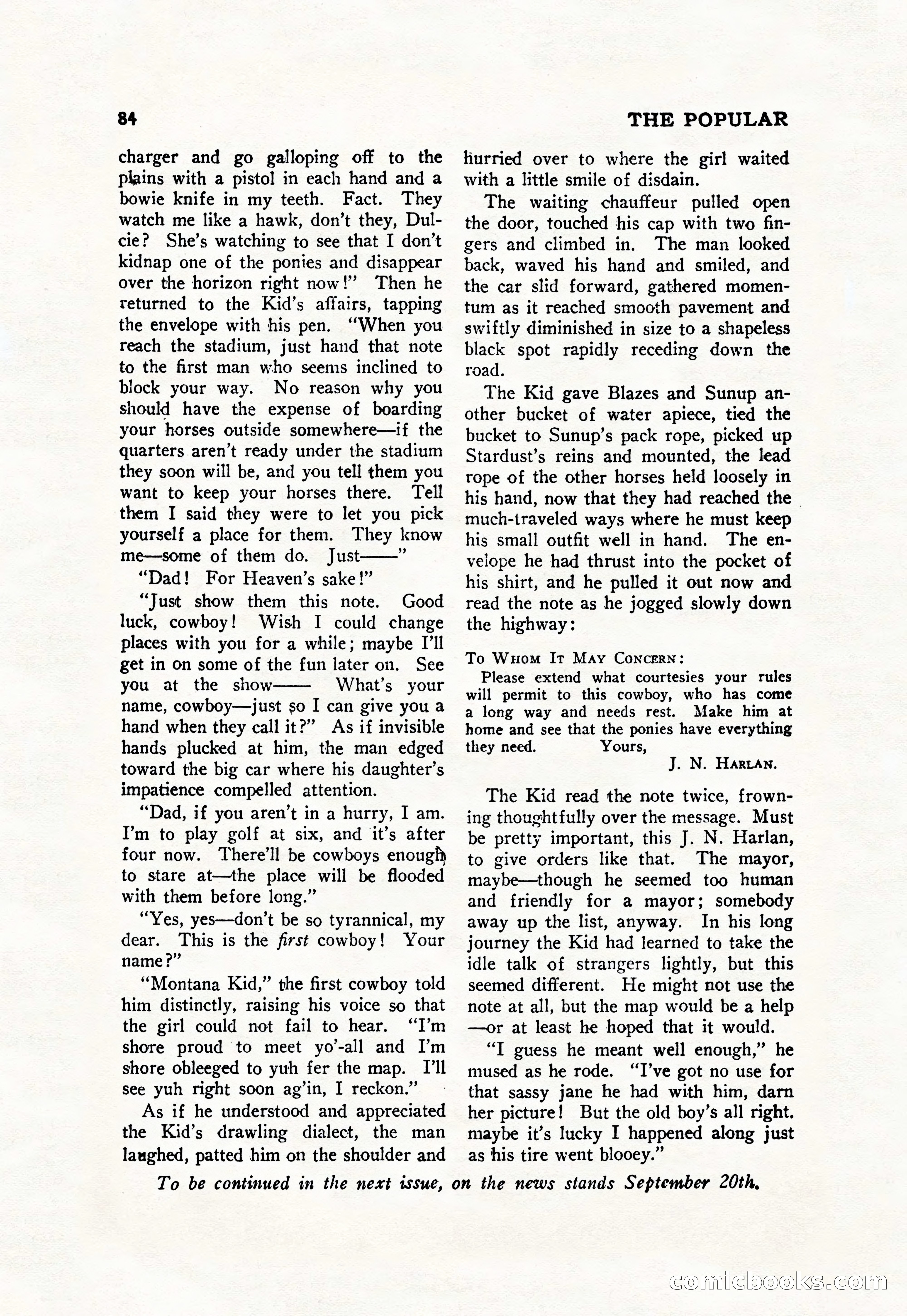 The Popular Magazine, September 7, 1928 — page 94 of 164