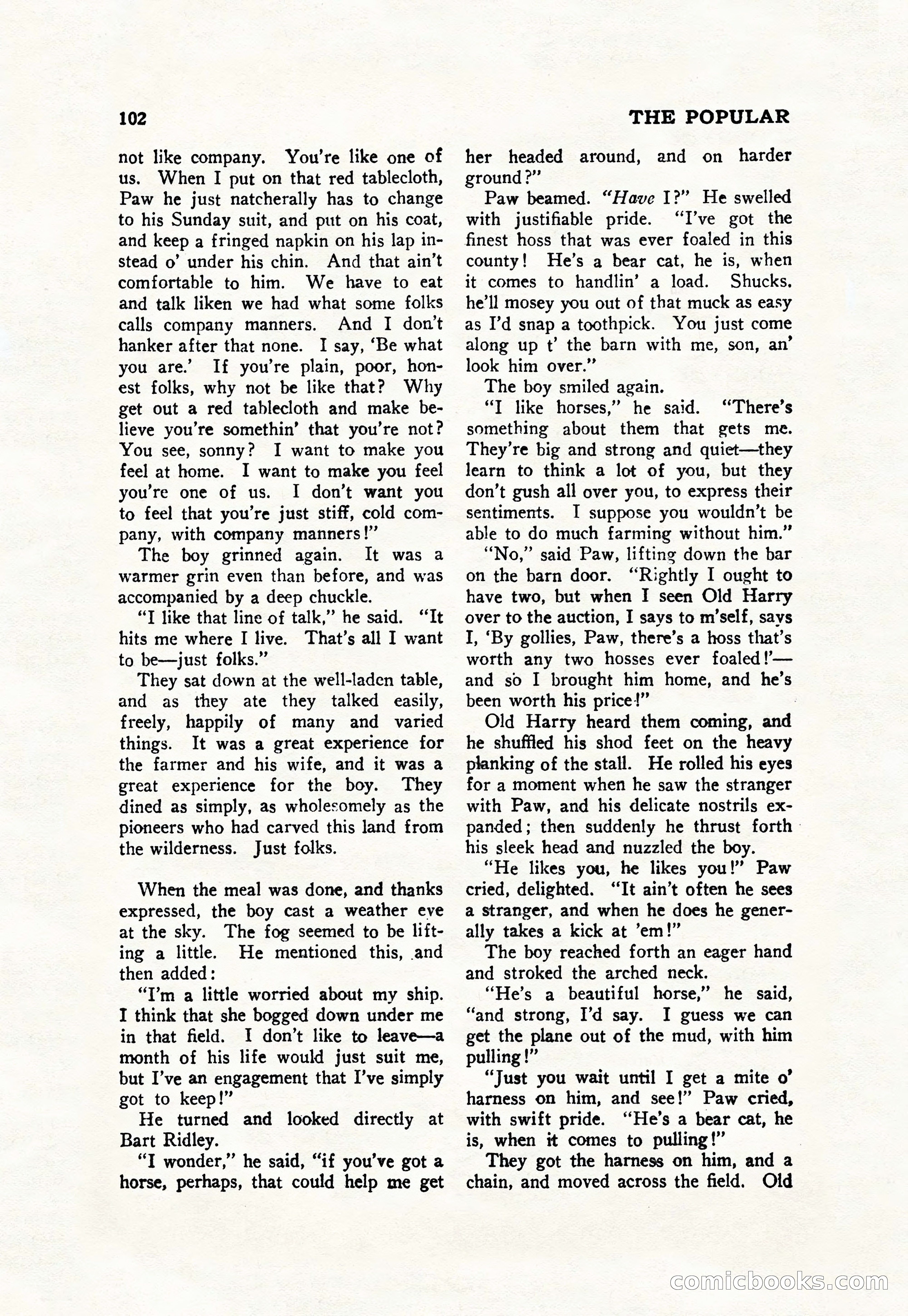 The Popular Magazine, September 7, 1928 — page 112 of 164