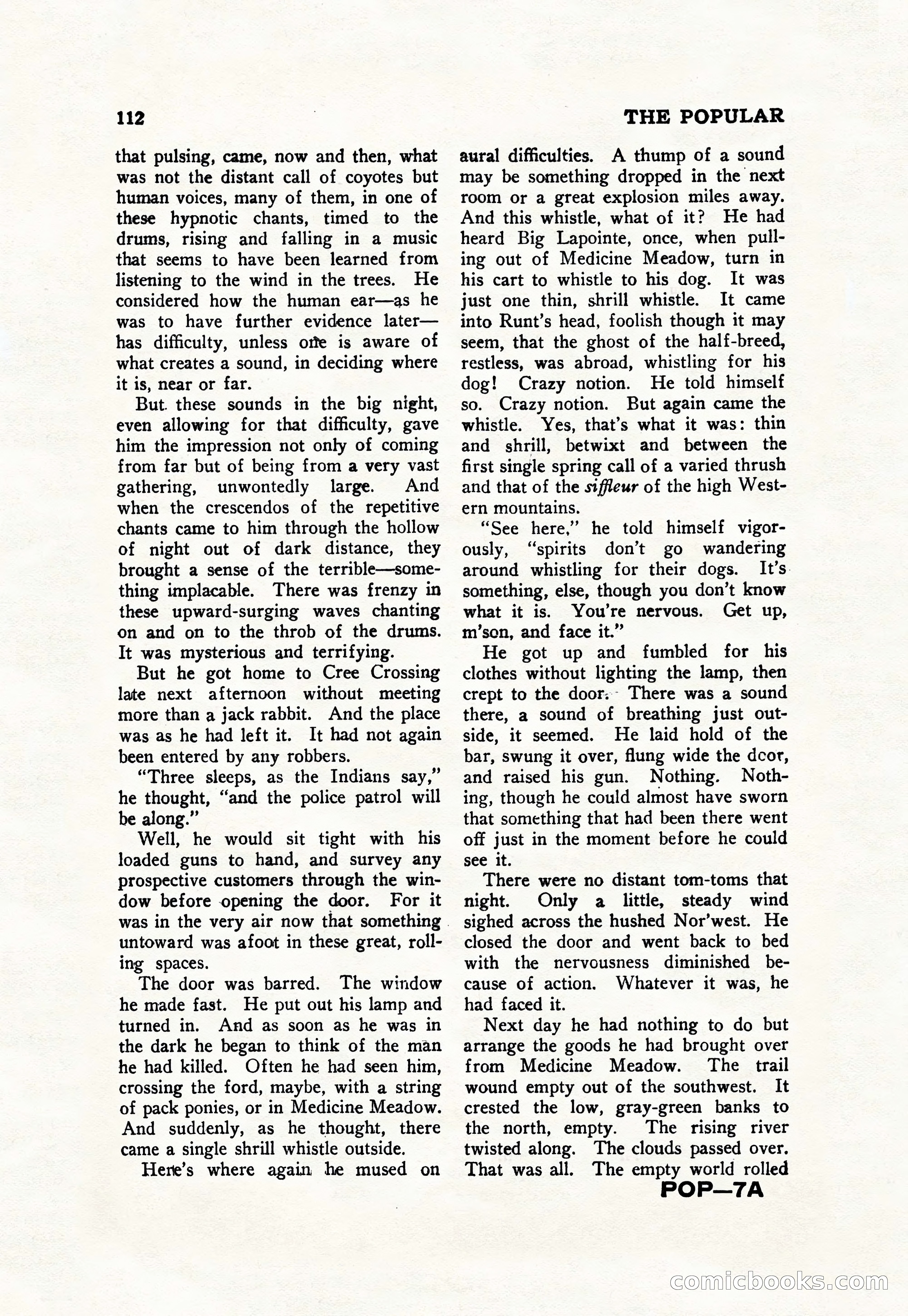 The Popular Magazine, September 7, 1928 — page 122 of 164
