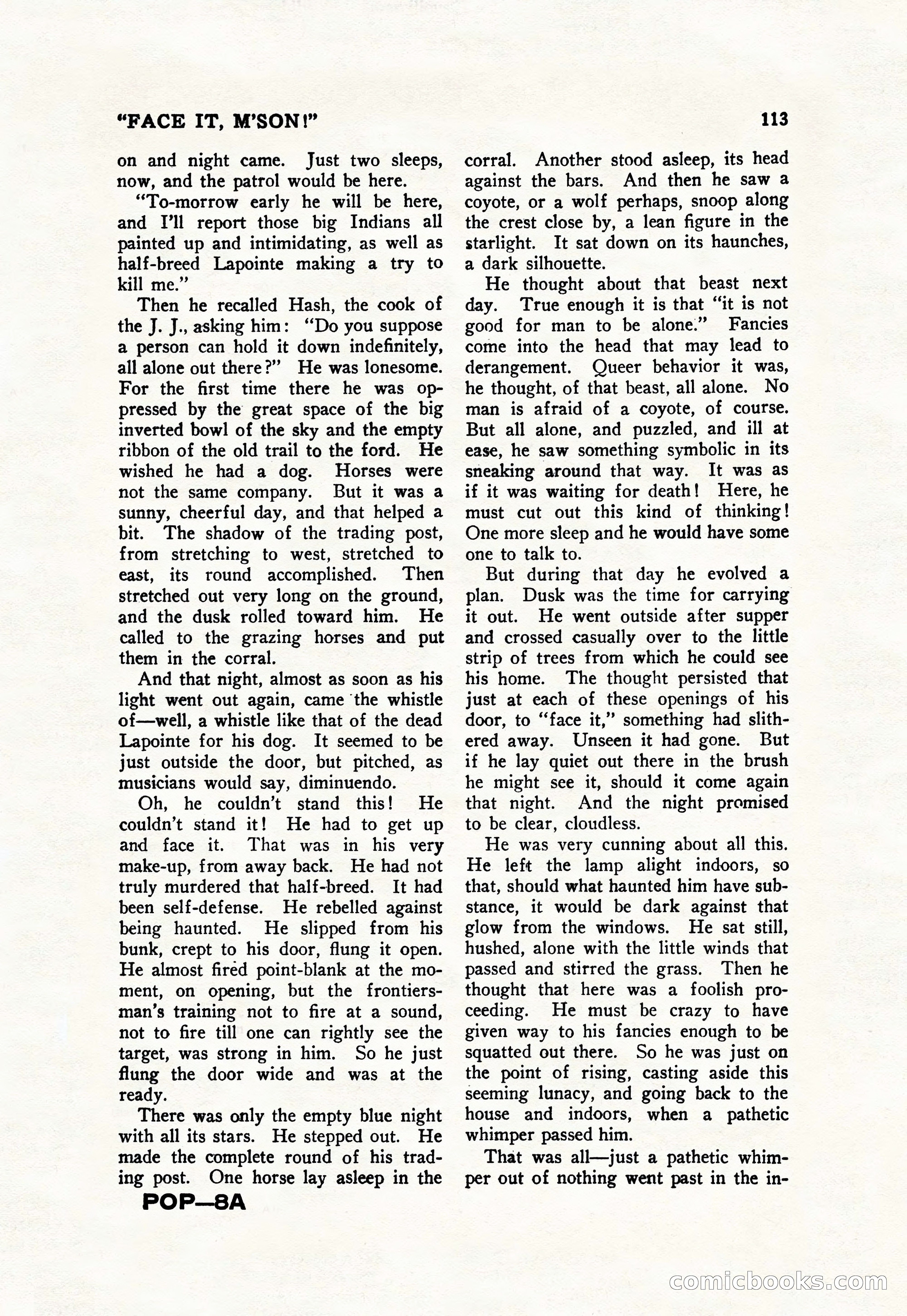 The Popular Magazine, September 7, 1928 — page 123 of 164