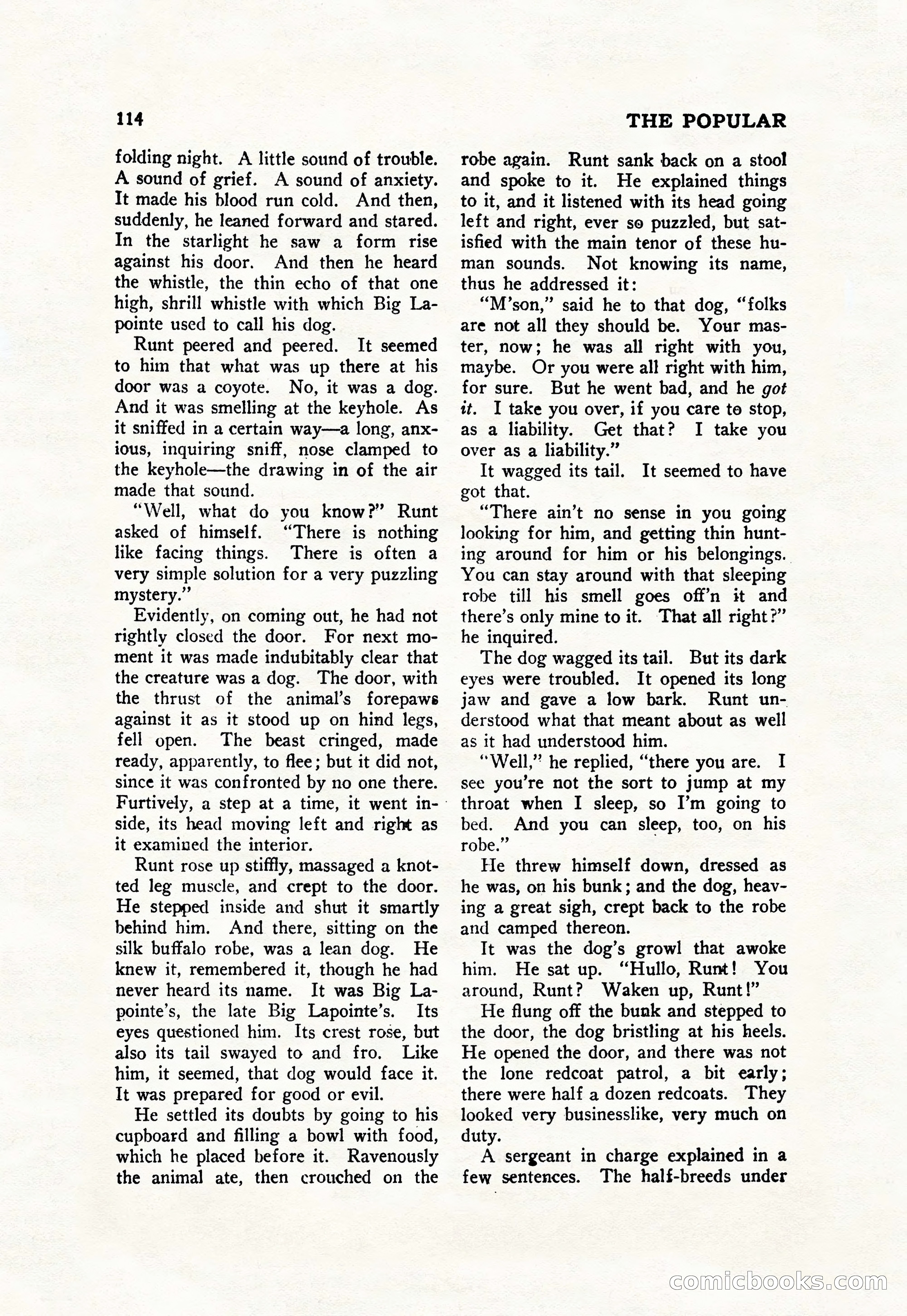The Popular Magazine, September 7, 1928 — page 124 of 164