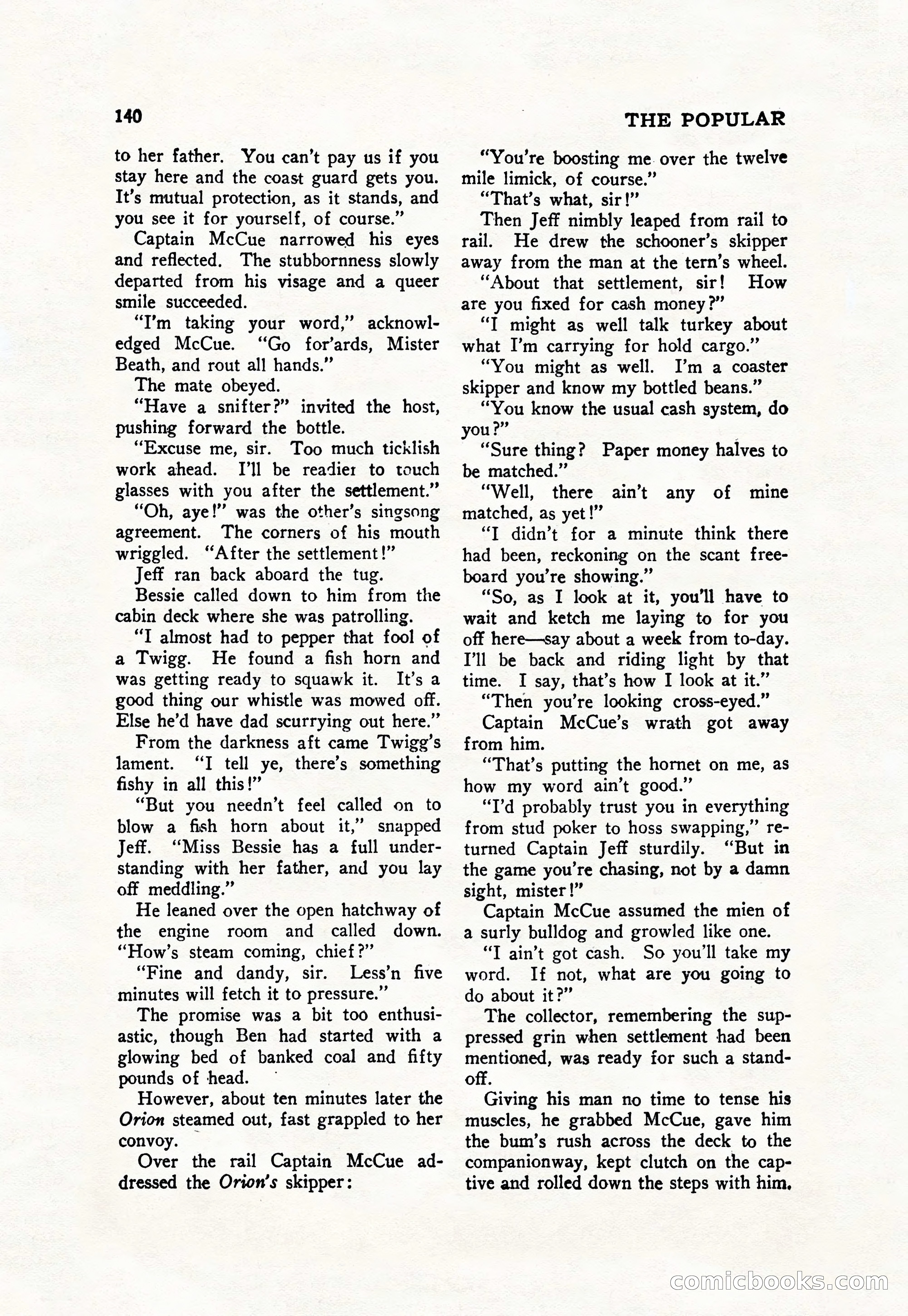 The Popular Magazine, September 7, 1928 — page 150 of 164