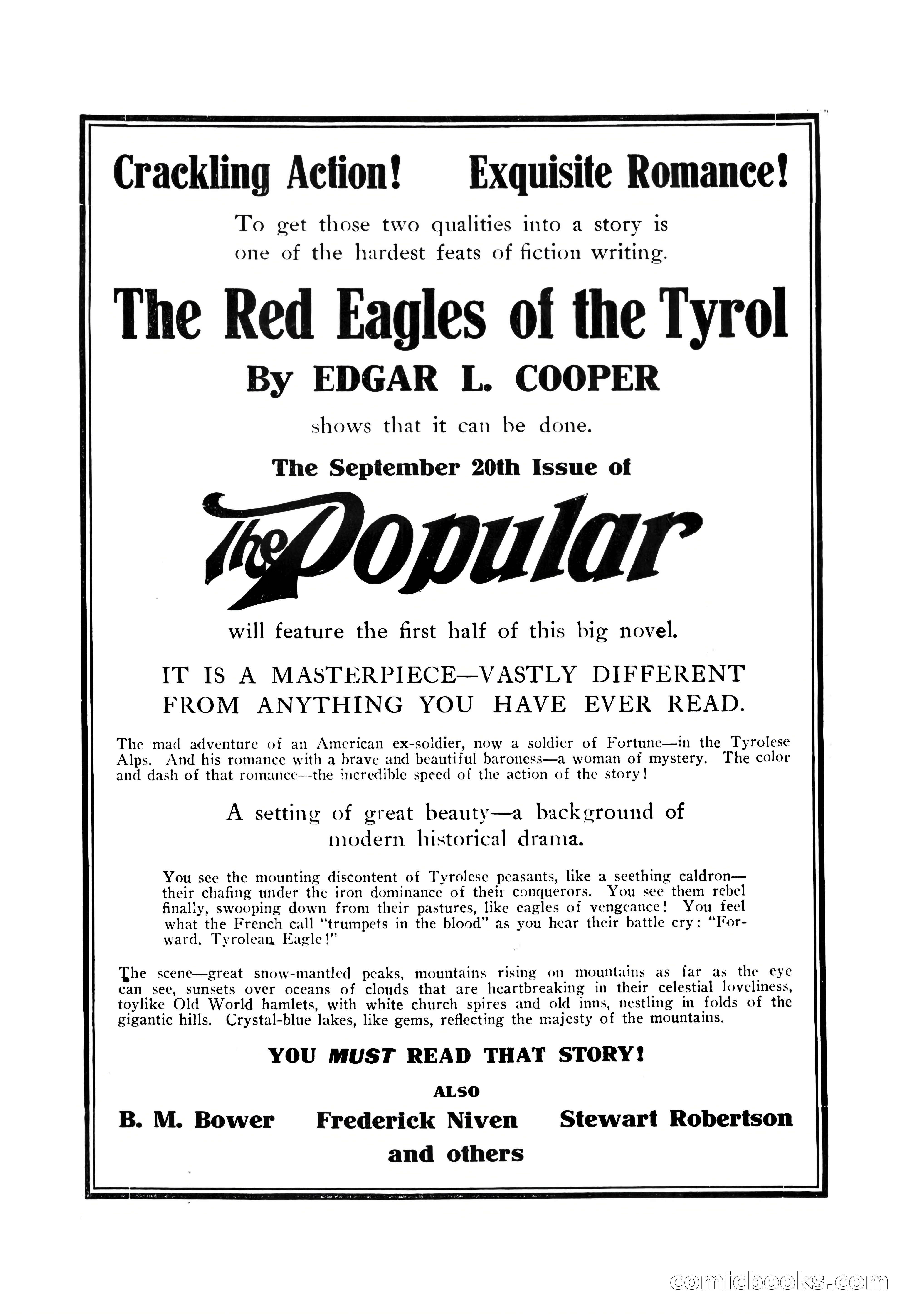 The Popular Magazine, September 7, 1928 — page 163 of 164