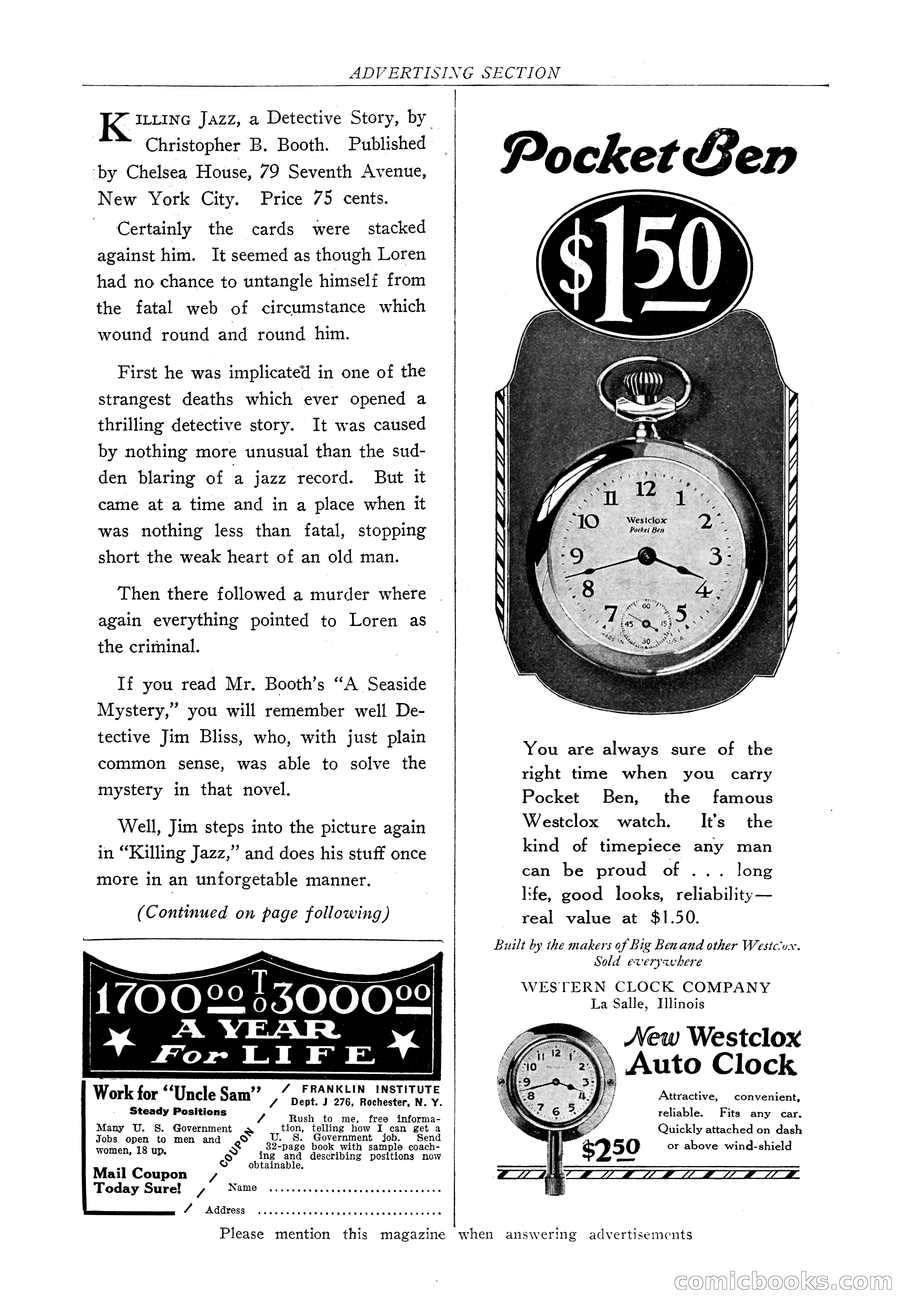 The Popular Magazine, November 1928 — page 7 of 196