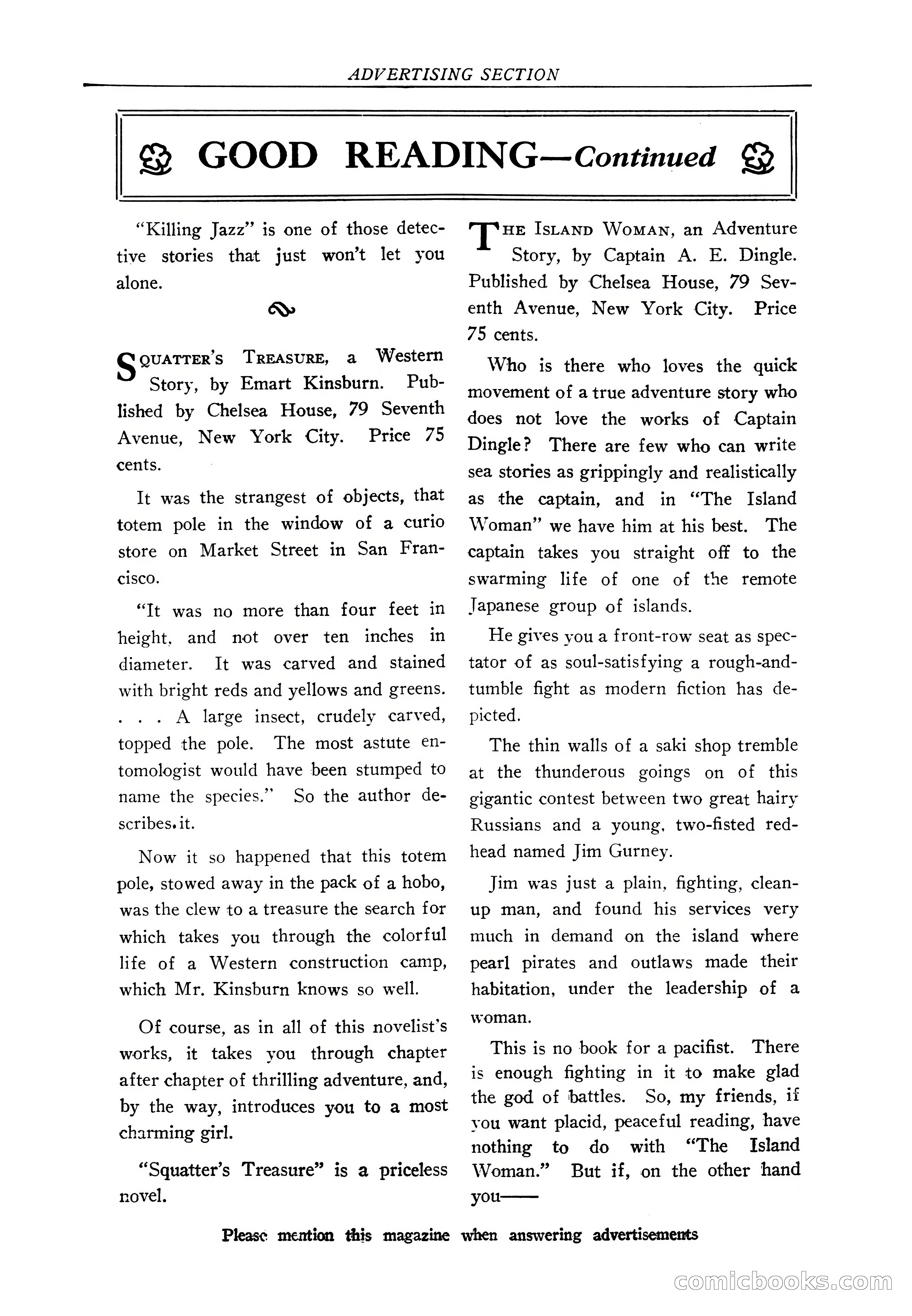 The Popular Magazine, November 1928 — page 8 of 196