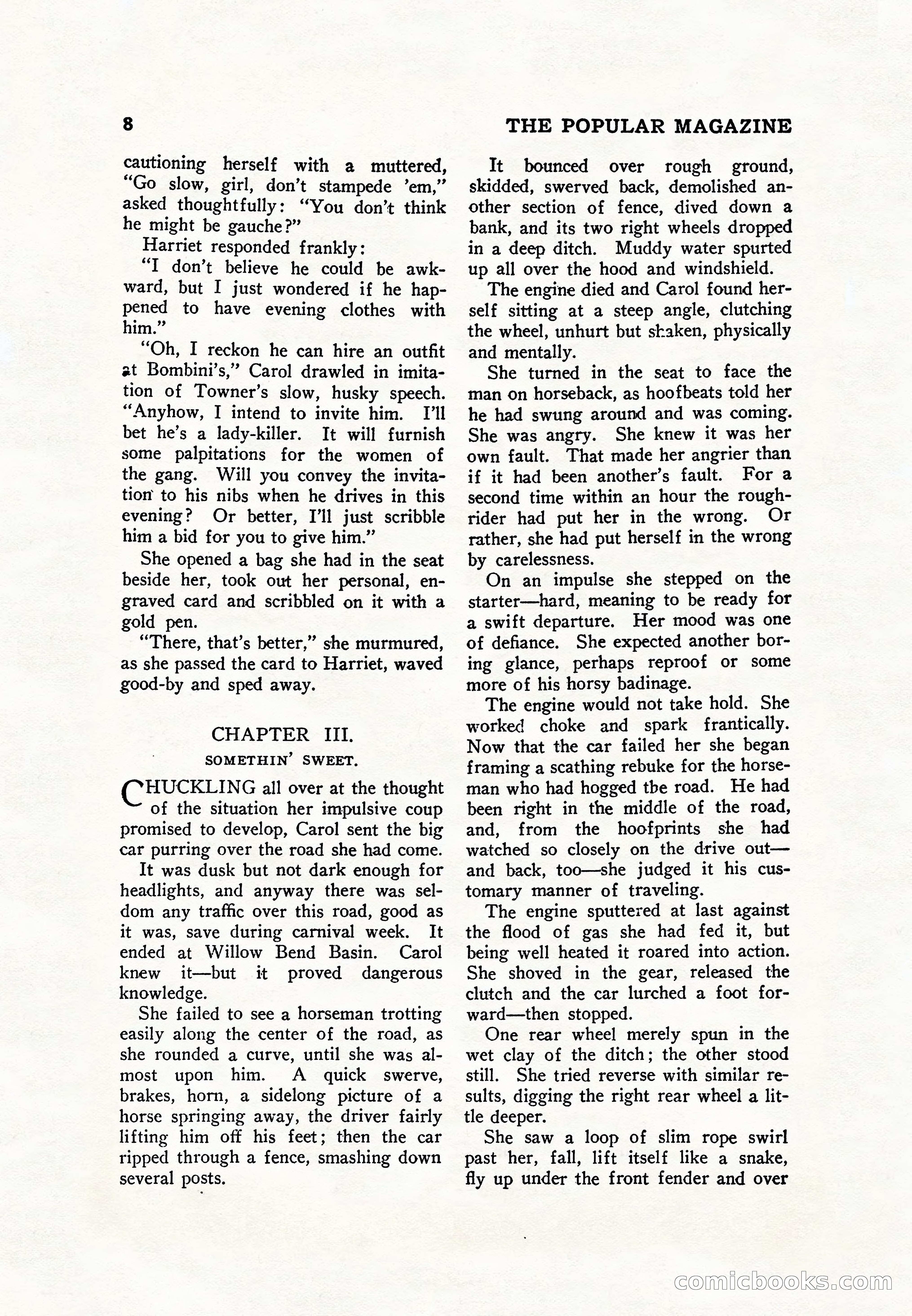 The Popular Magazine, November 1928 — page 18 of 196