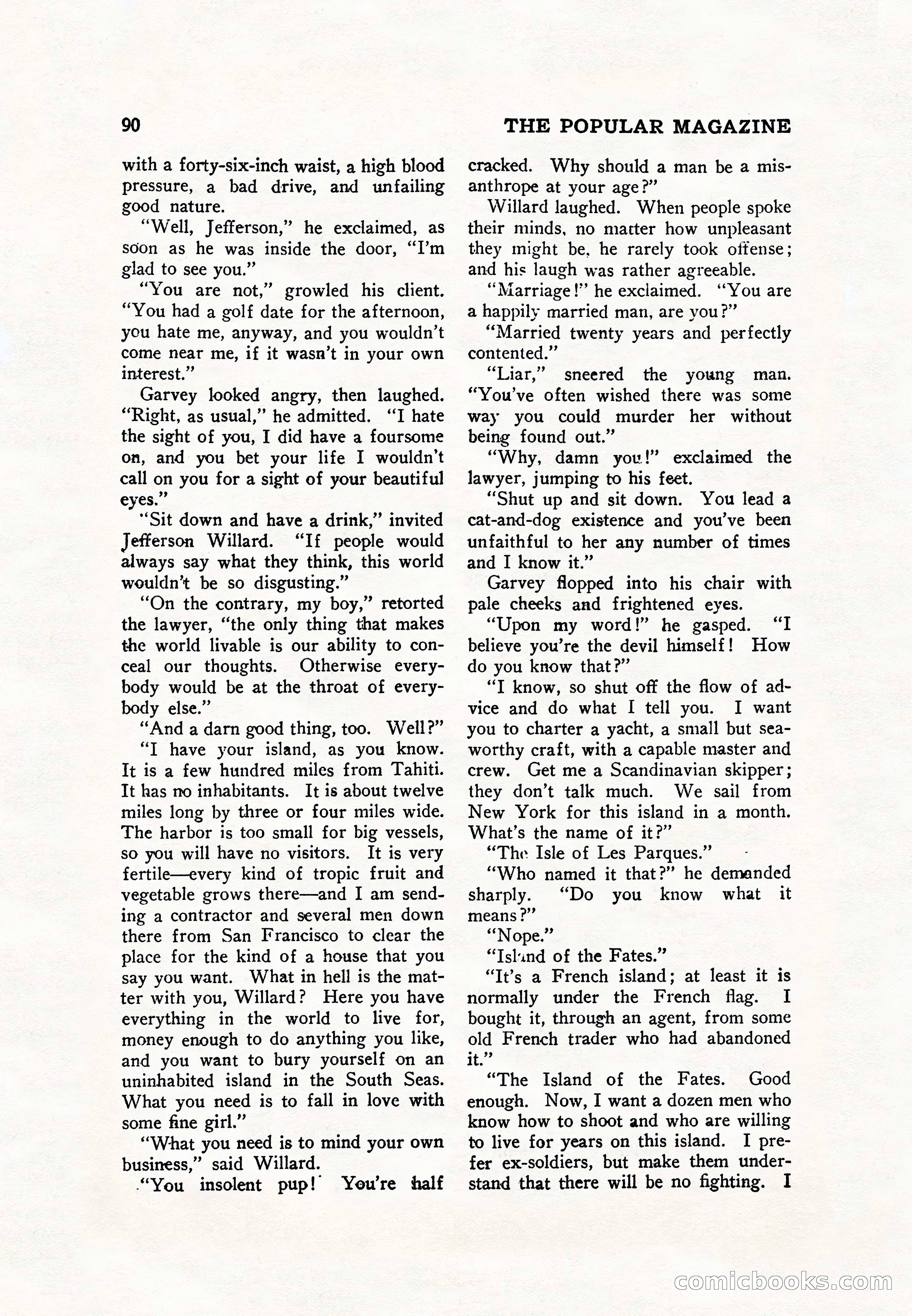 The Popular Magazine, November 1928 — page 100 of 196