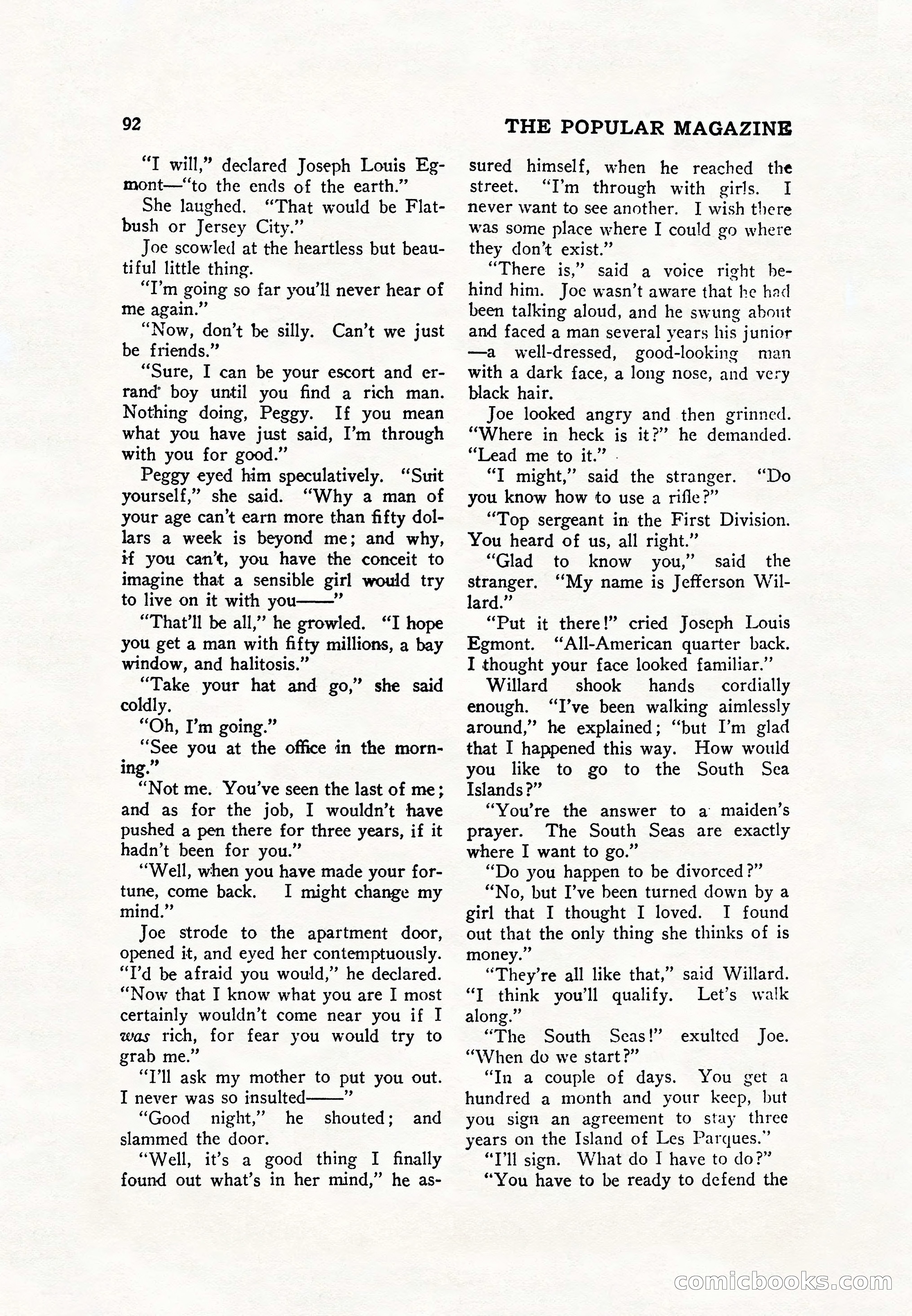 The Popular Magazine, November 1928 — page 102 of 196