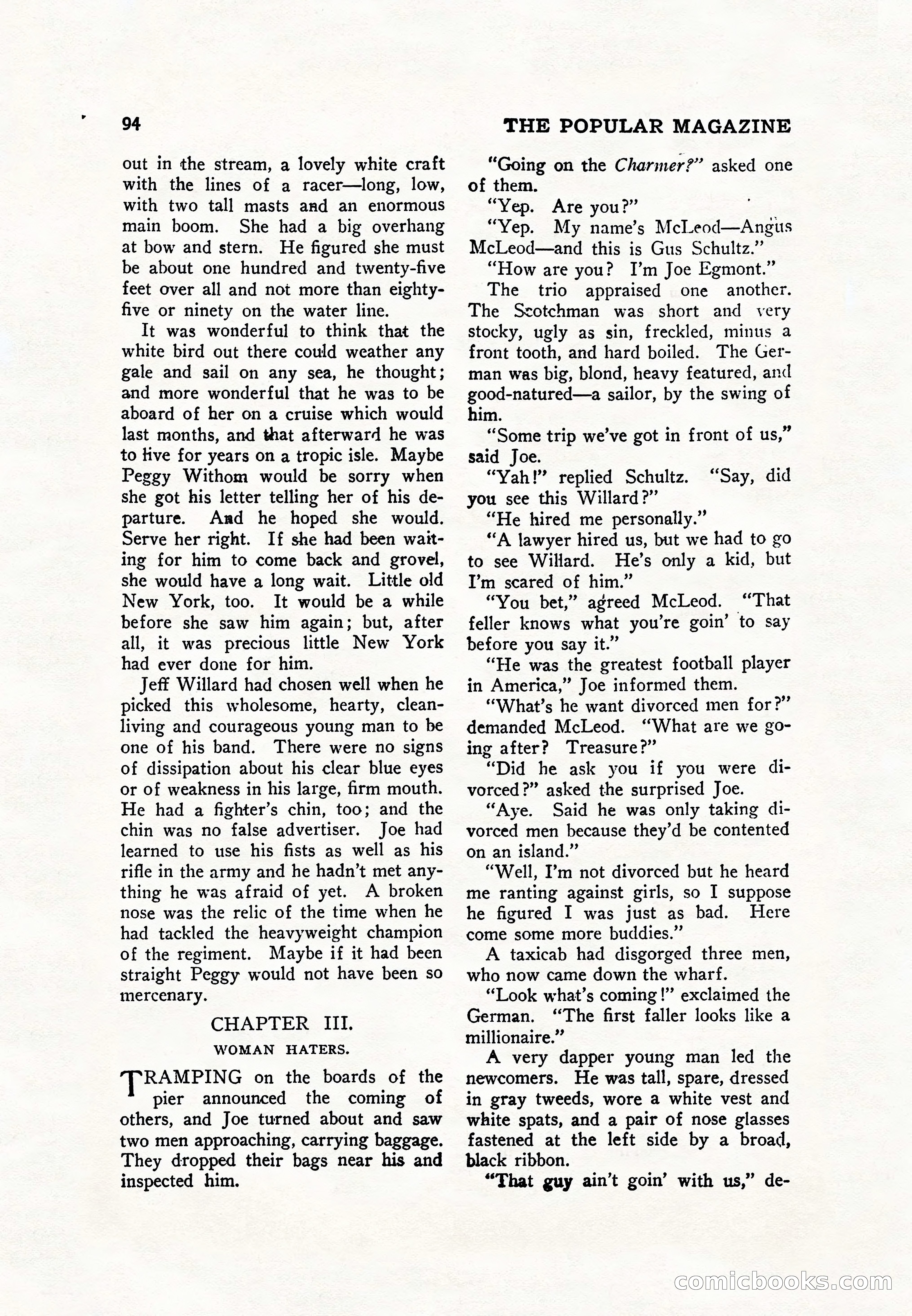 The Popular Magazine, November 1928 — page 104 of 196