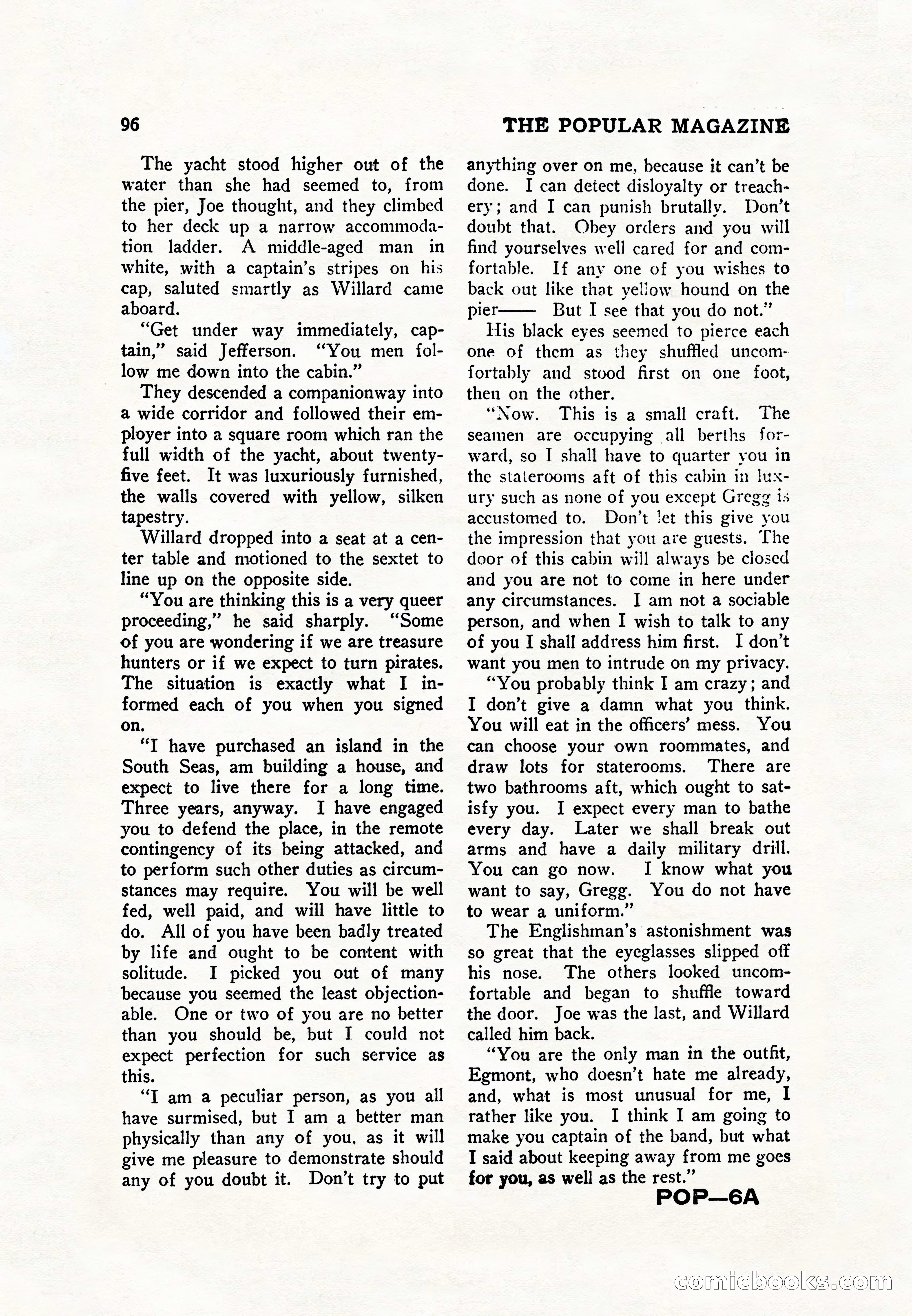 The Popular Magazine, November 1928 — page 106 of 196