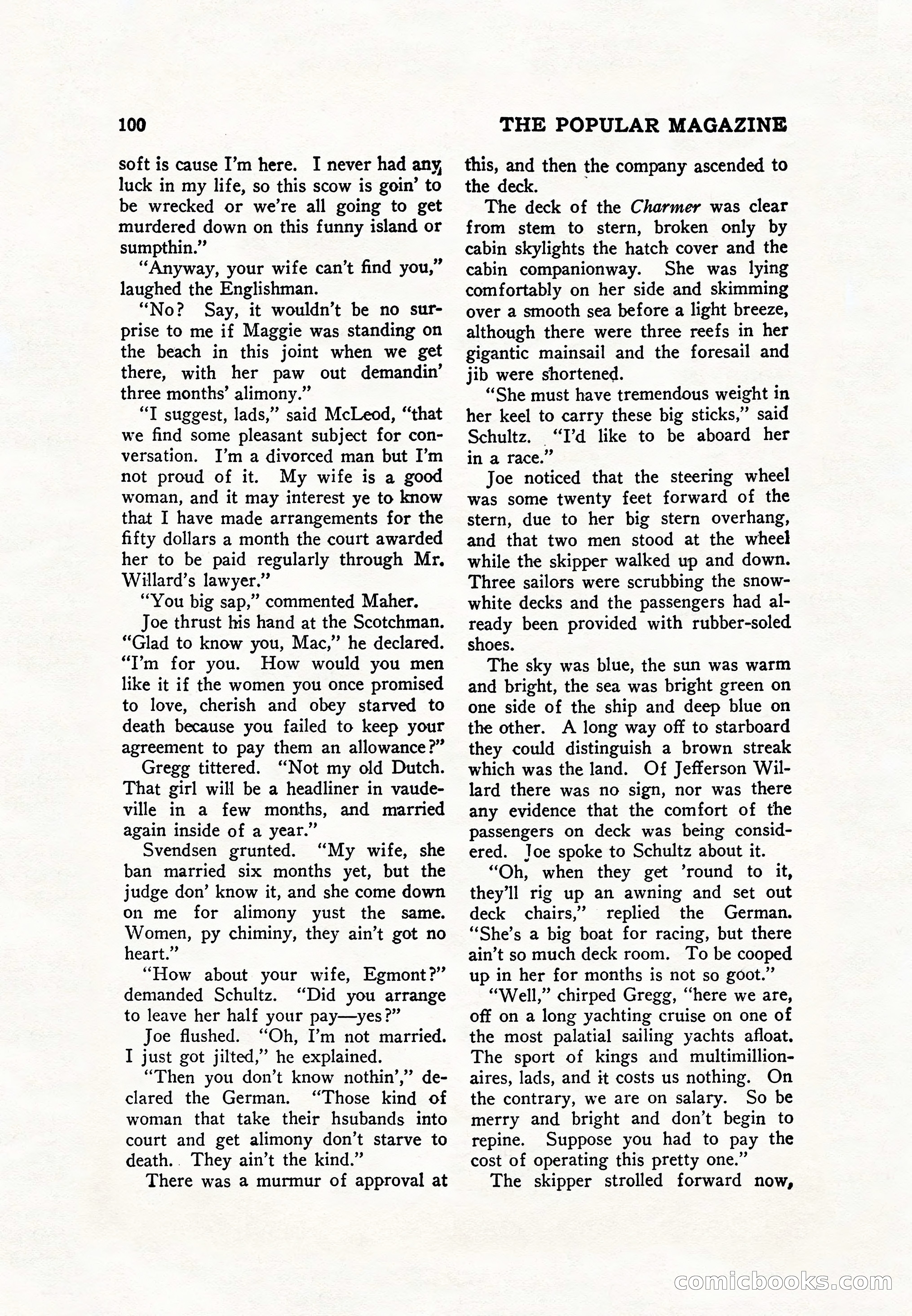 The Popular Magazine, November 1928 — page 110 of 196