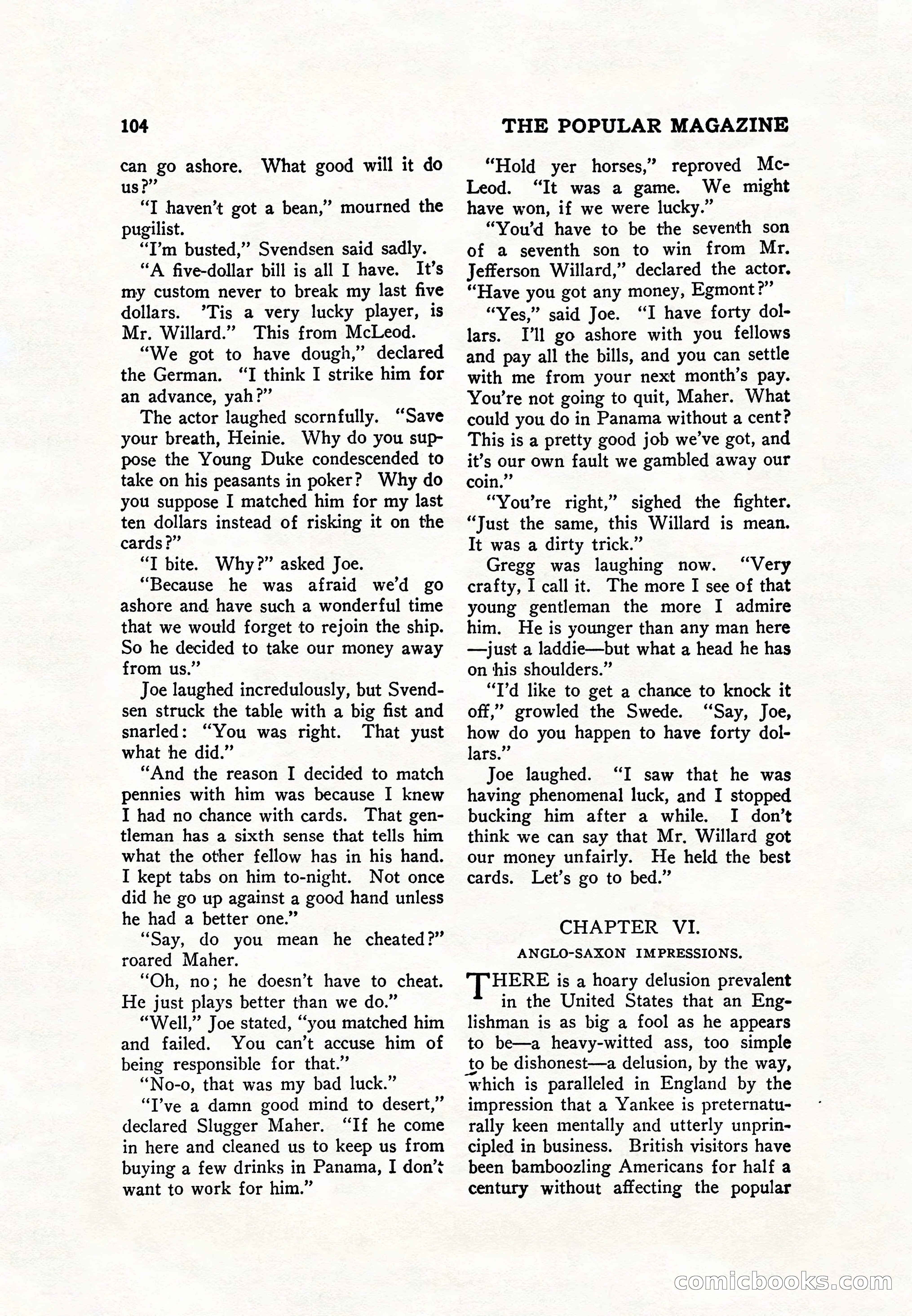 The Popular Magazine, November 1928 — page 114 of 196