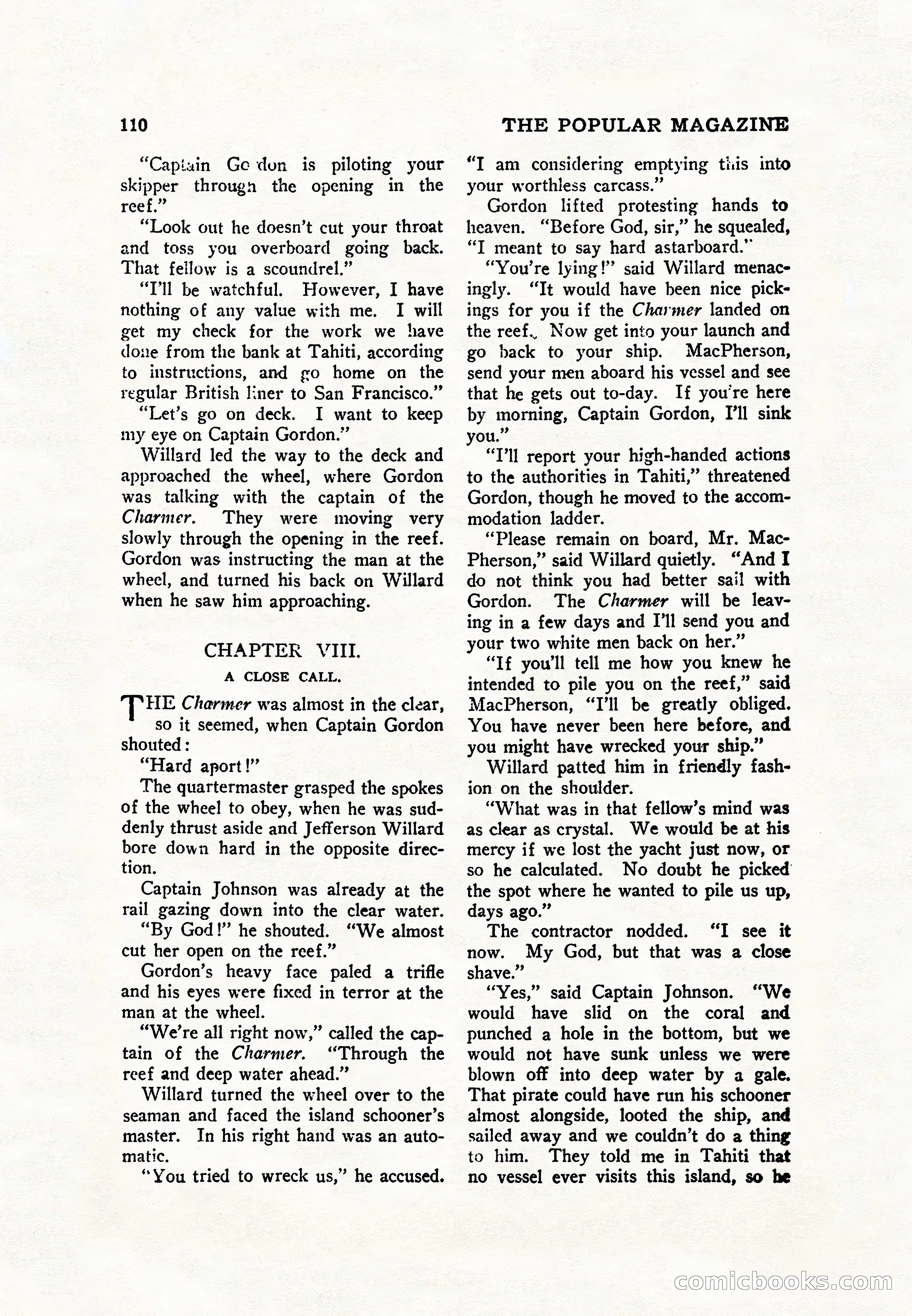 The Popular Magazine, November 1928 — page 120 of 196