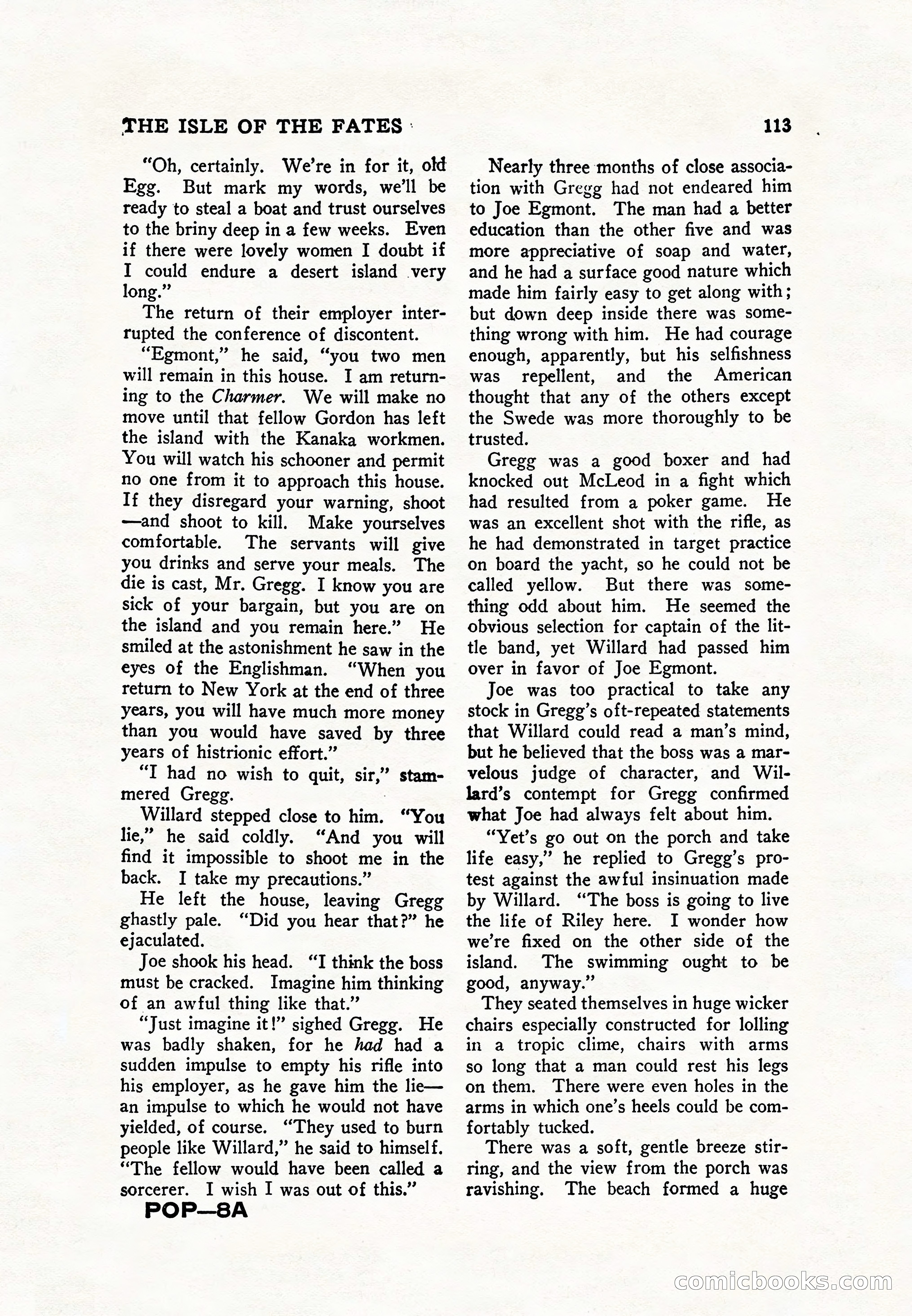 The Popular Magazine, November 1928 — page 123 of 196