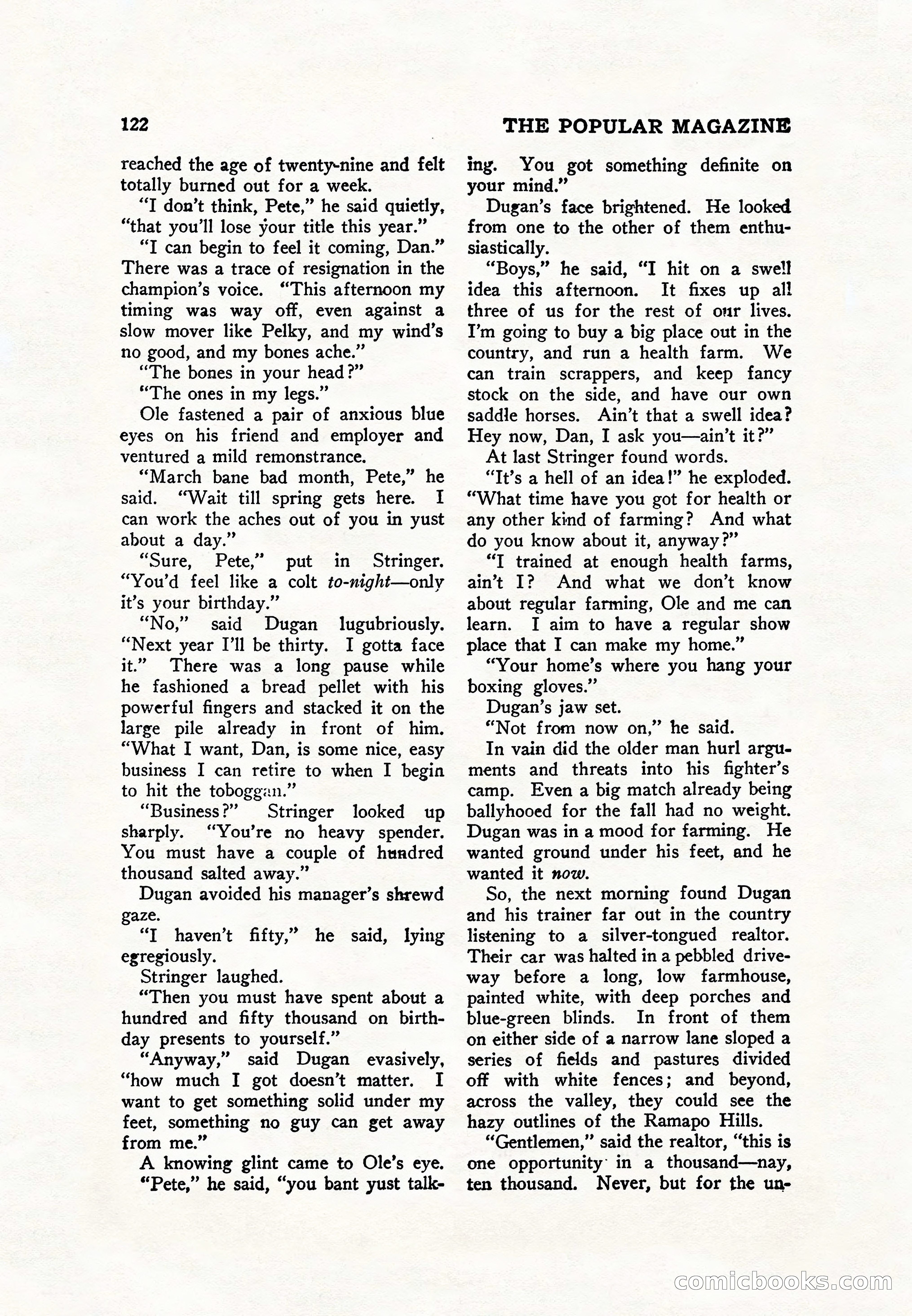 The Popular Magazine, November 1928 — page 132 of 196
