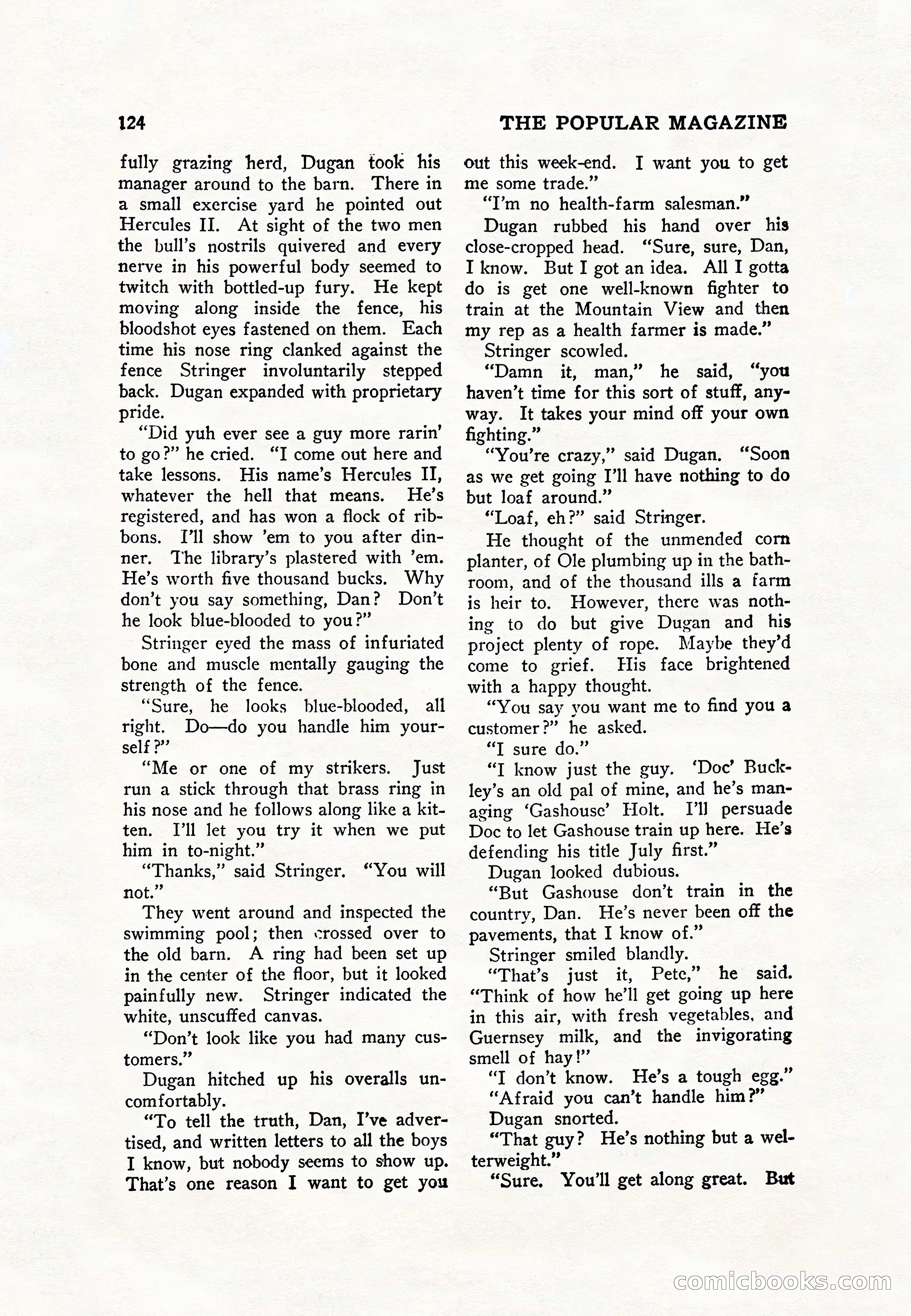 The Popular Magazine, November 1928 — page 134 of 196