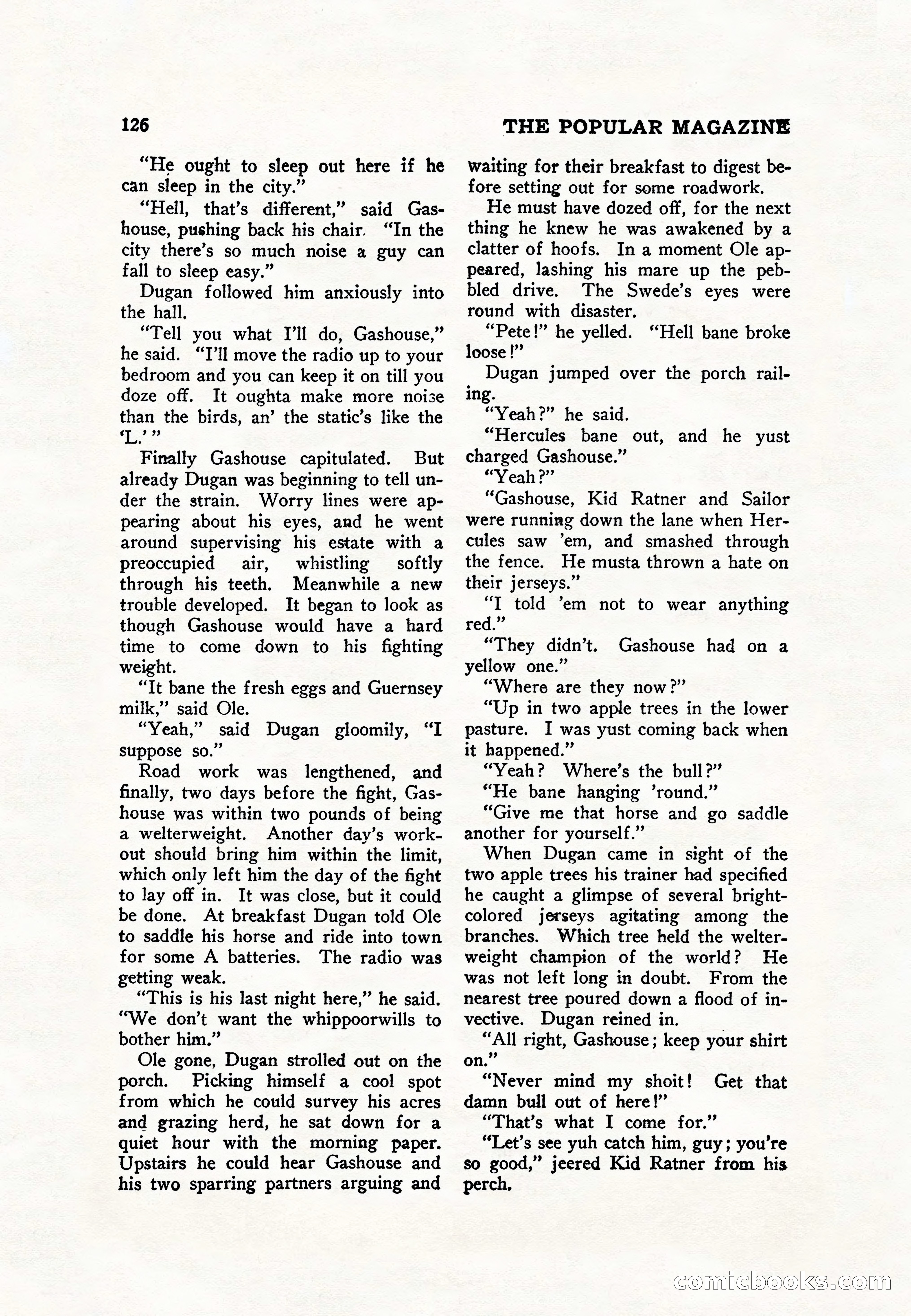 The Popular Magazine, November 1928 — page 136 of 196