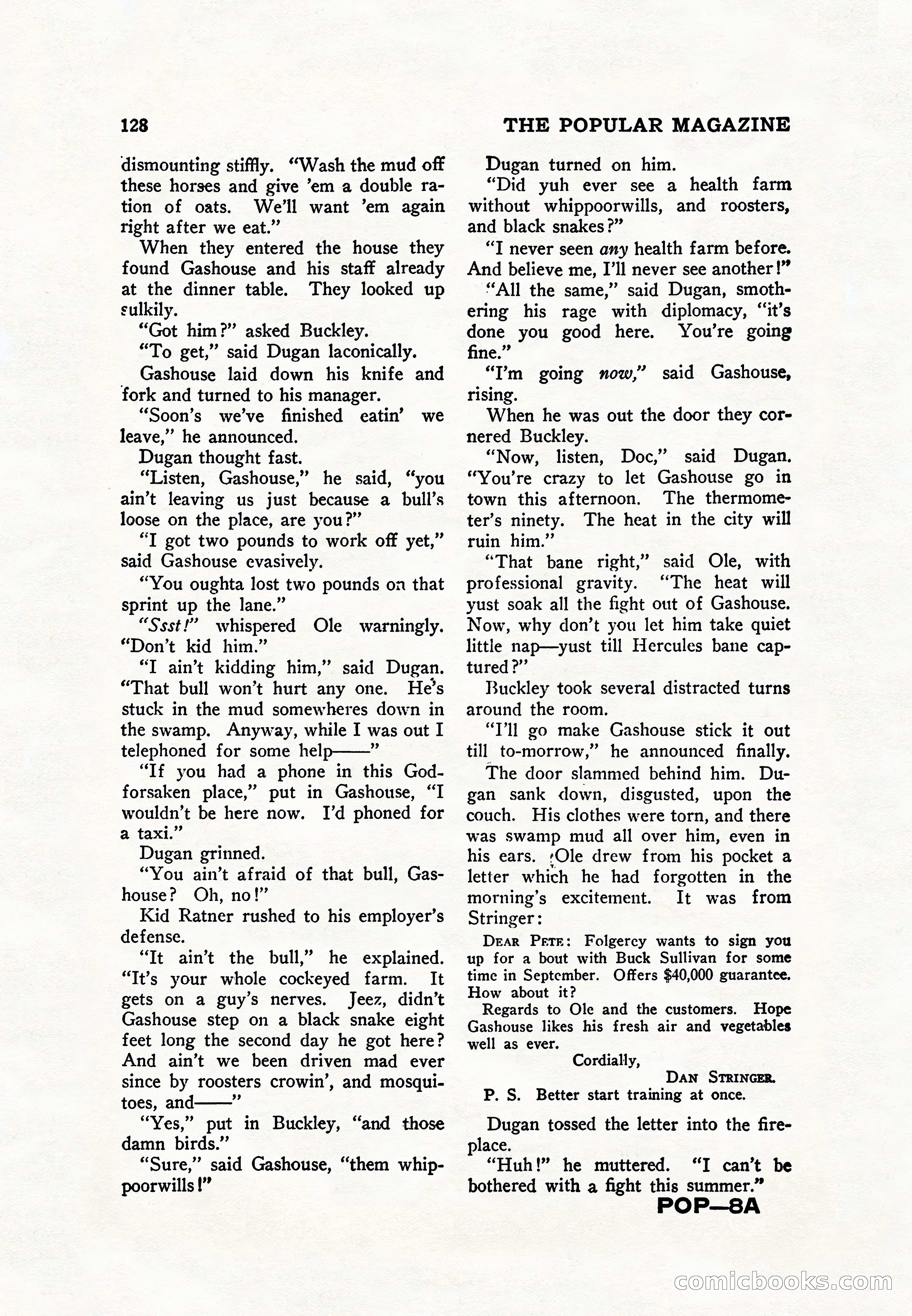The Popular Magazine, November 1928 — page 138 of 196