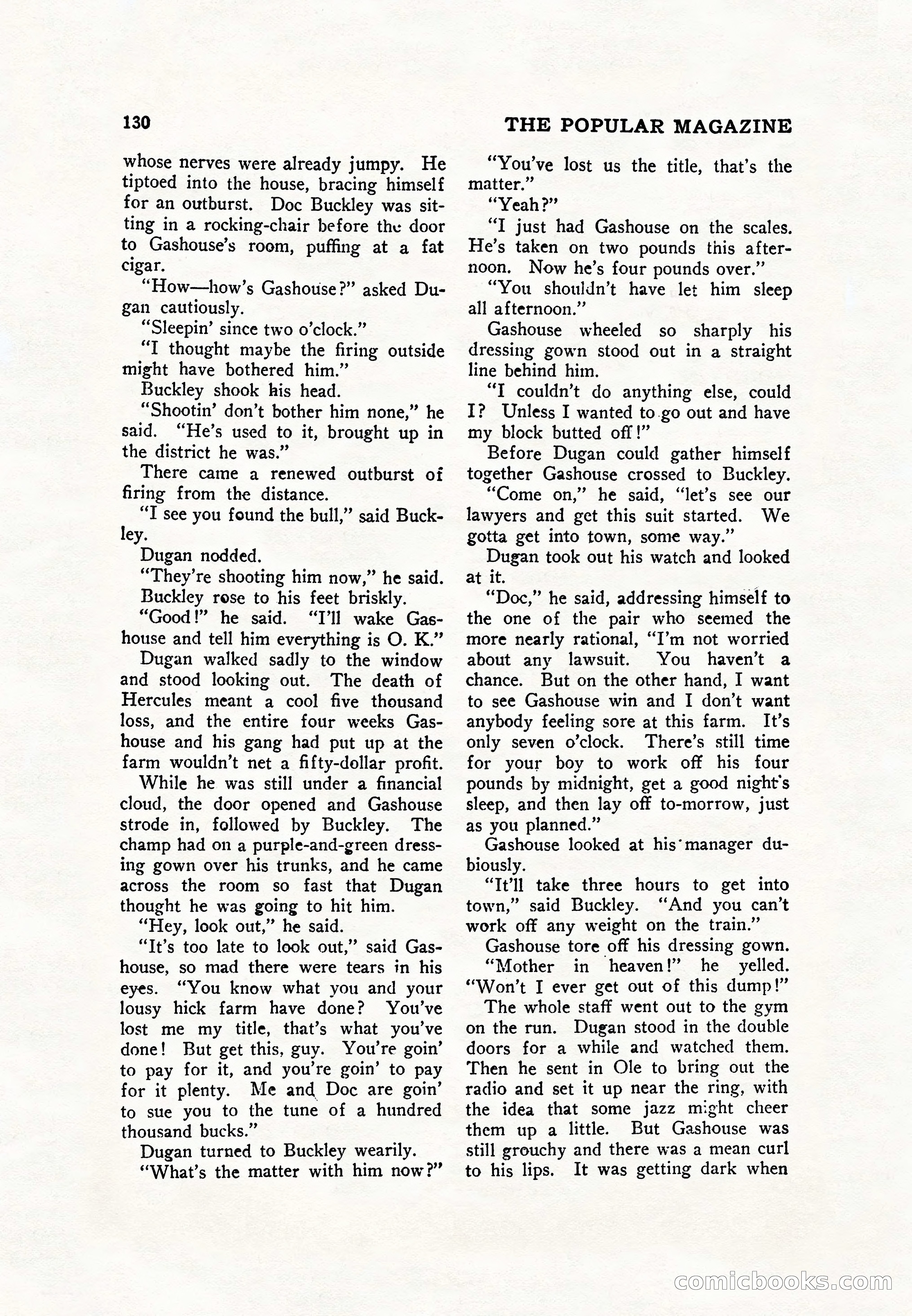 The Popular Magazine, November 1928 — page 140 of 196