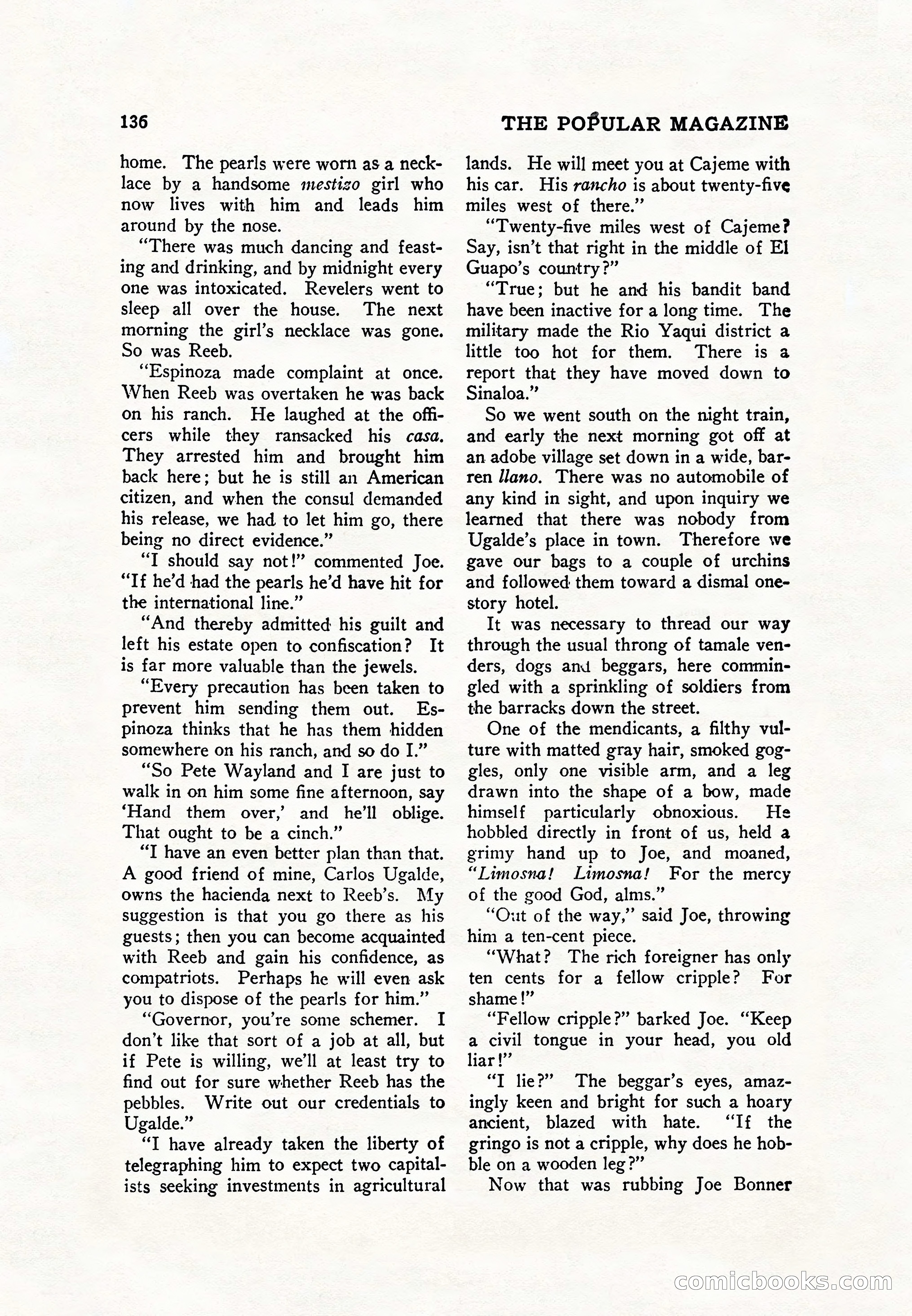 The Popular Magazine, November 1928 — page 146 of 196