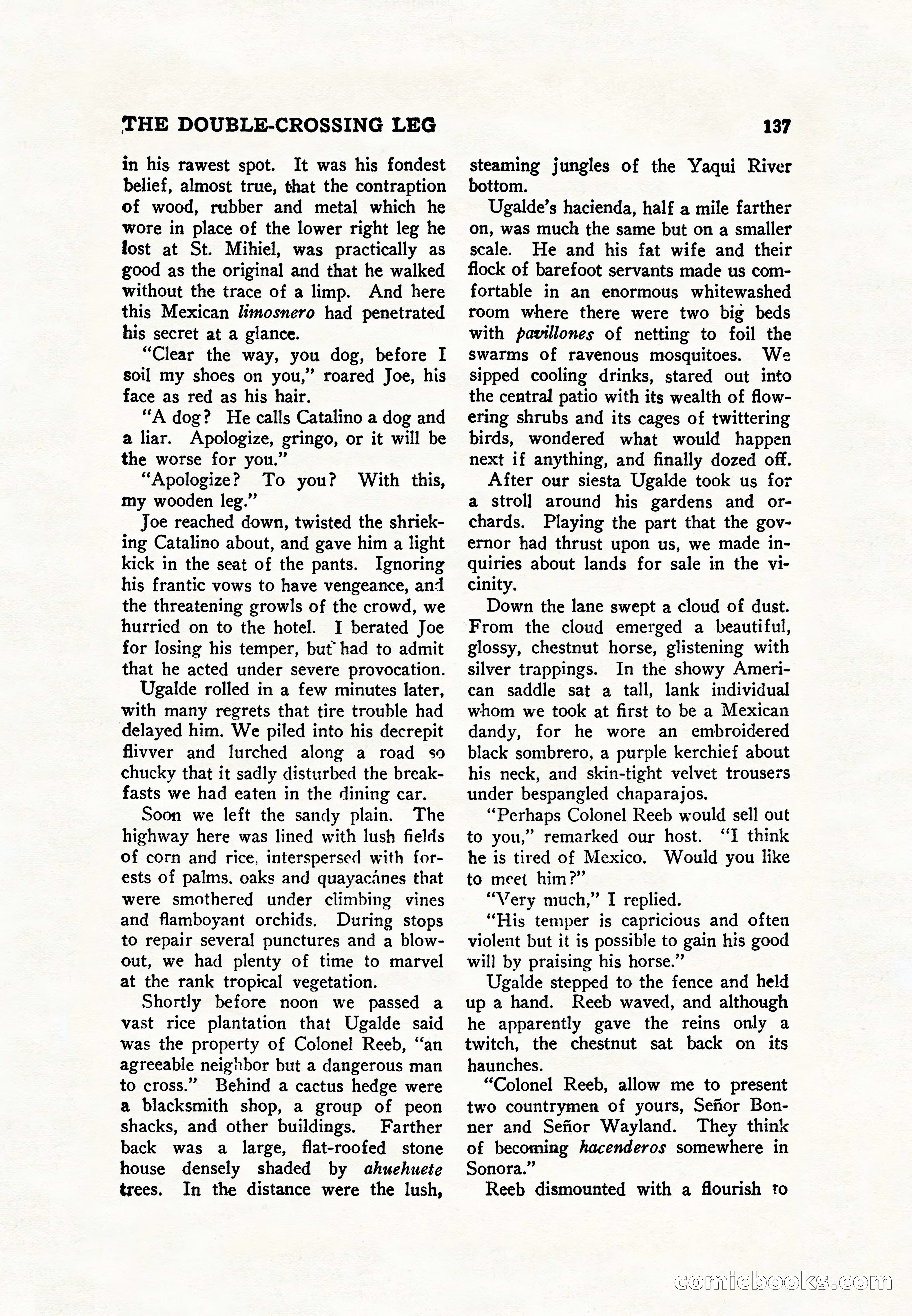 The Popular Magazine, November 1928 — page 147 of 196