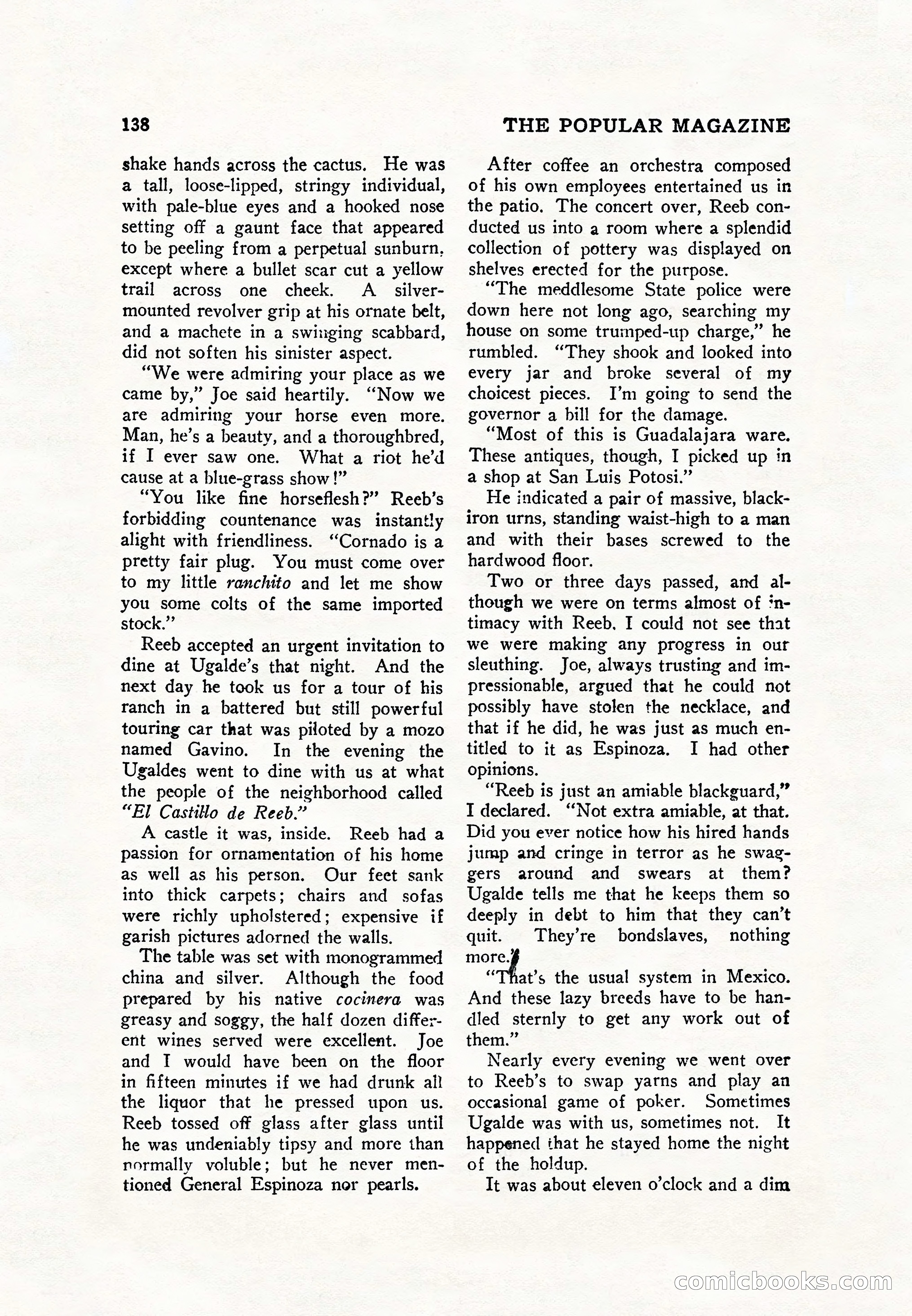 The Popular Magazine, November 1928 — page 148 of 196