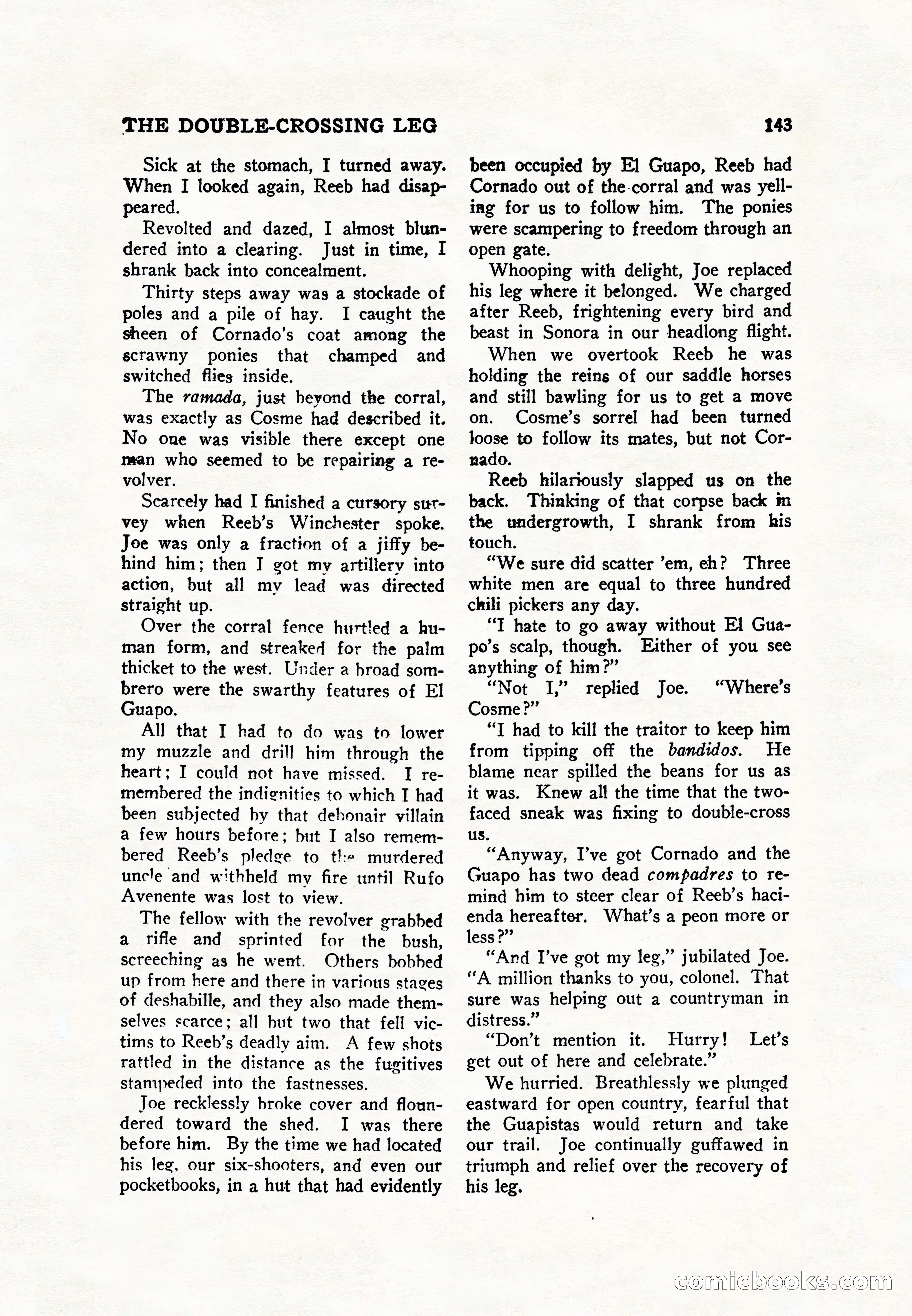 The Popular Magazine, November 1928 — page 153 of 196