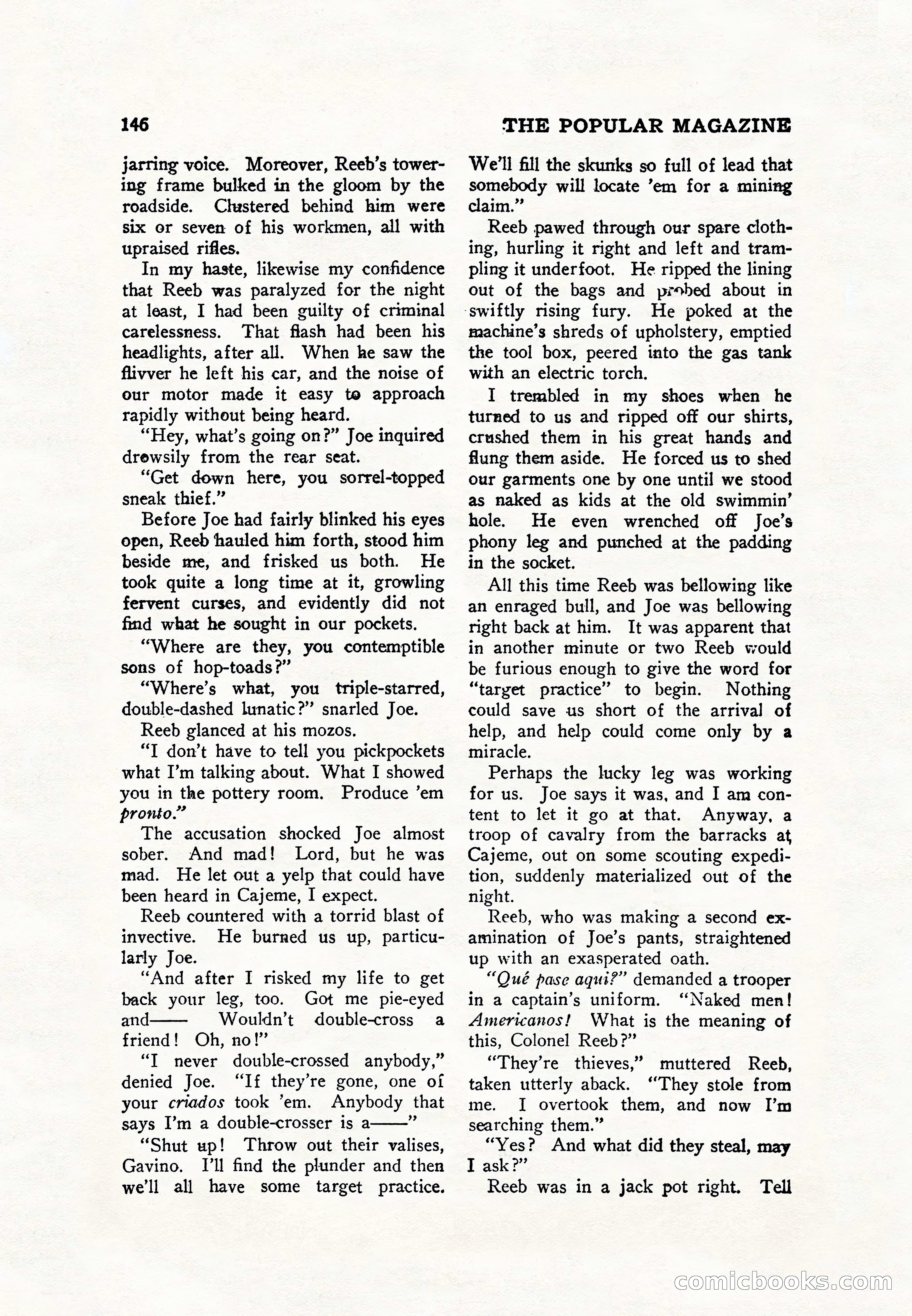 The Popular Magazine, November 1928 — page 156 of 196