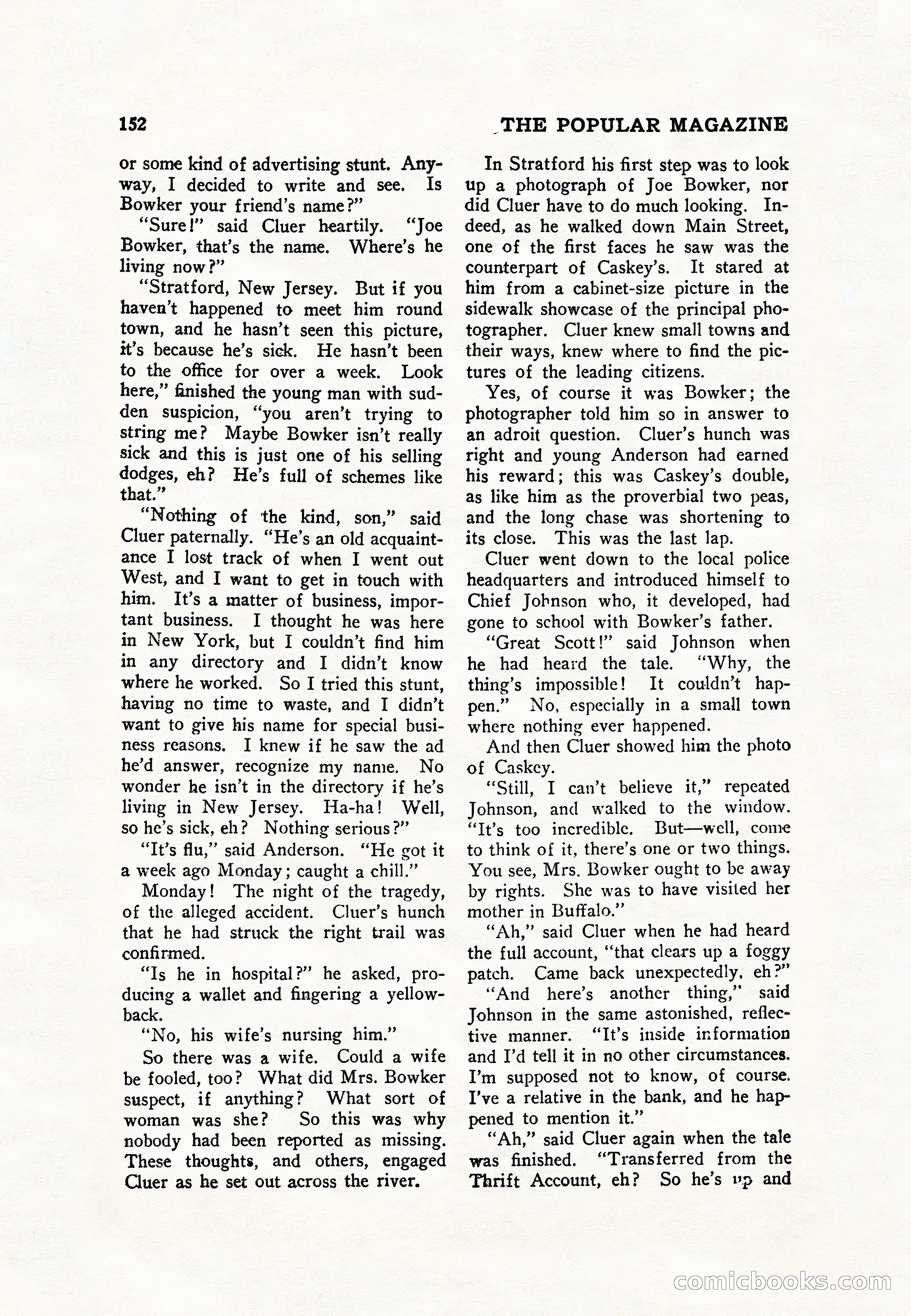 The Popular Magazine, November 1928 — page 162 of 196