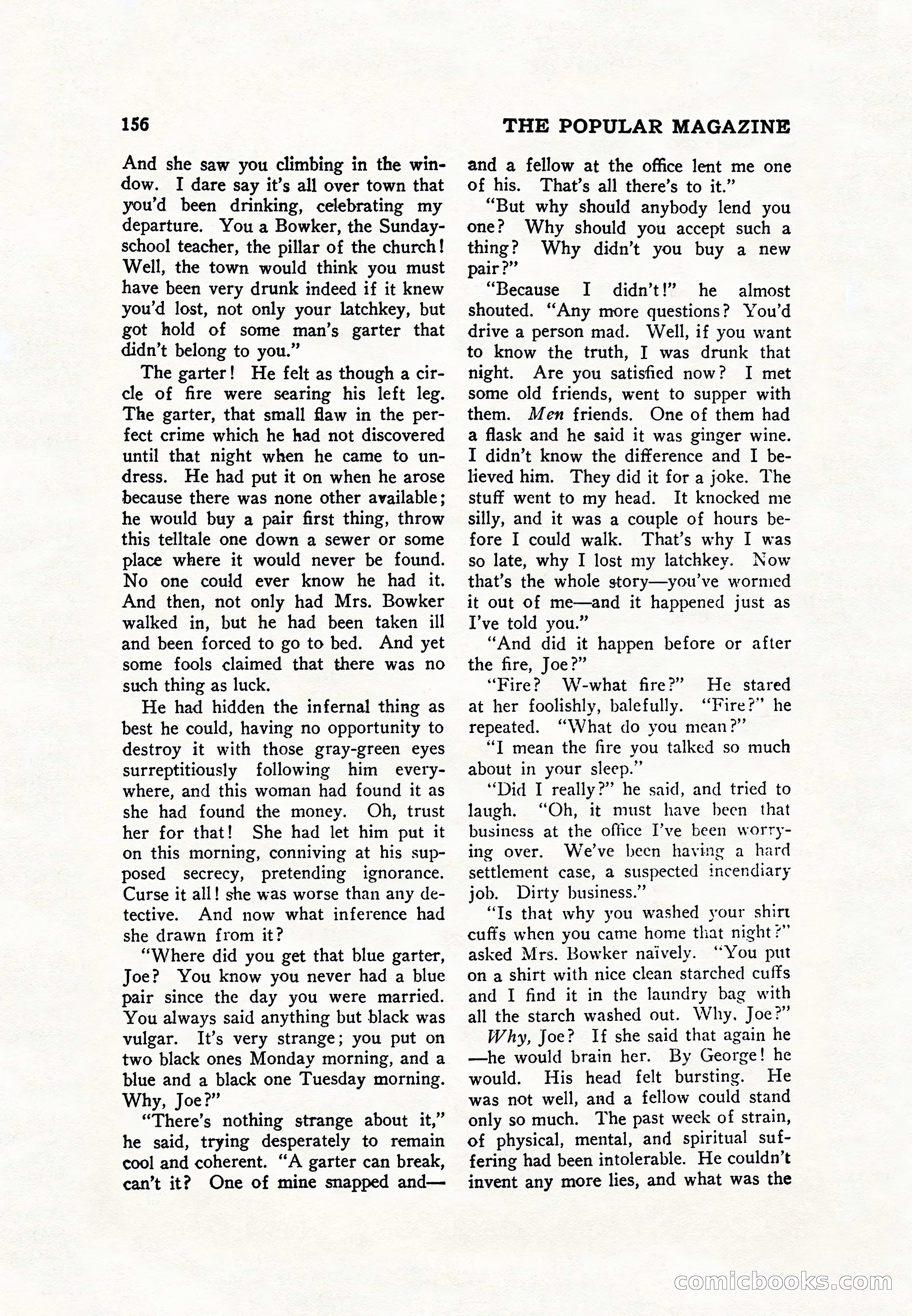 The Popular Magazine, November 1928 — page 166 of 196