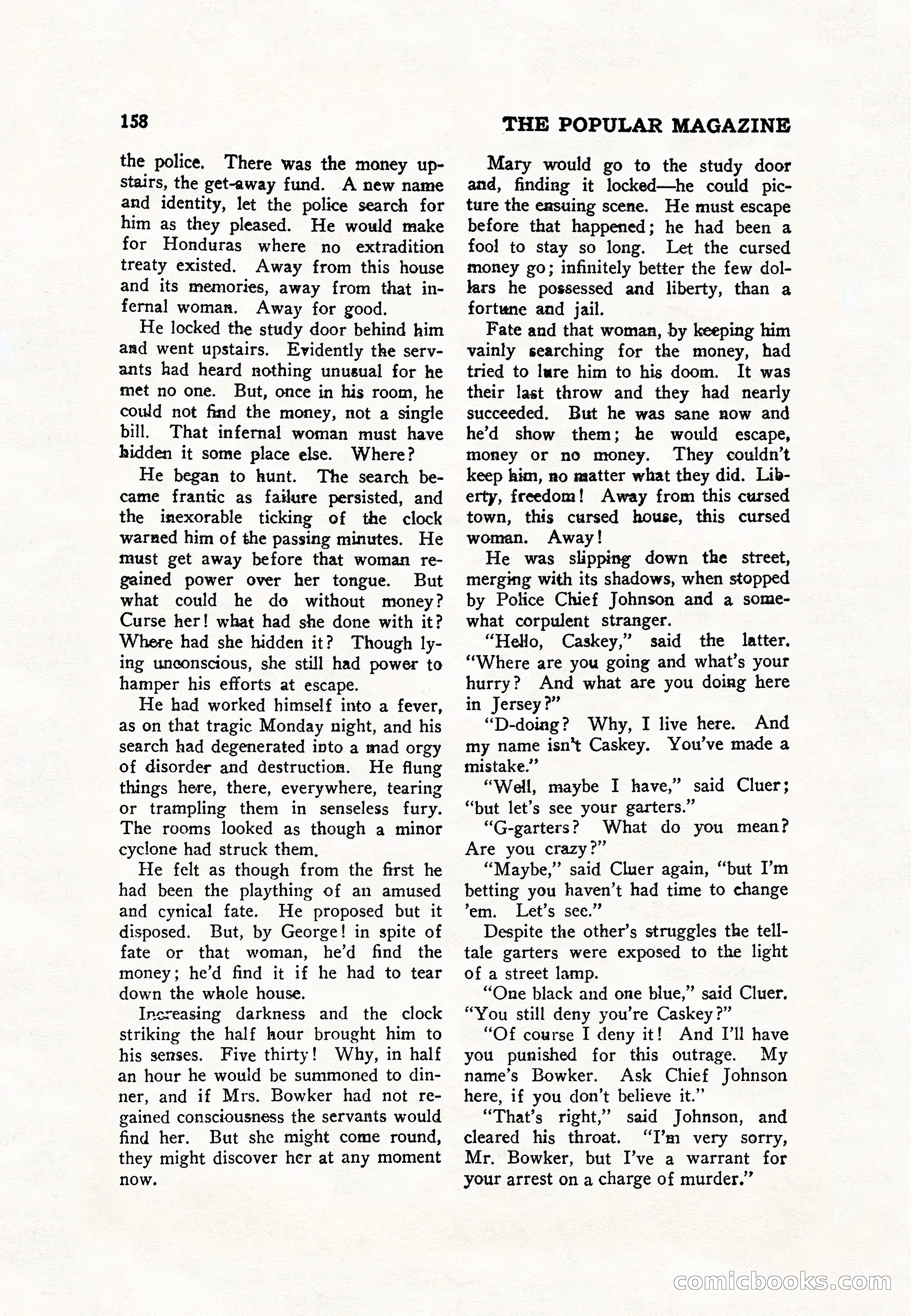 The Popular Magazine, November 1928 — page 168 of 196