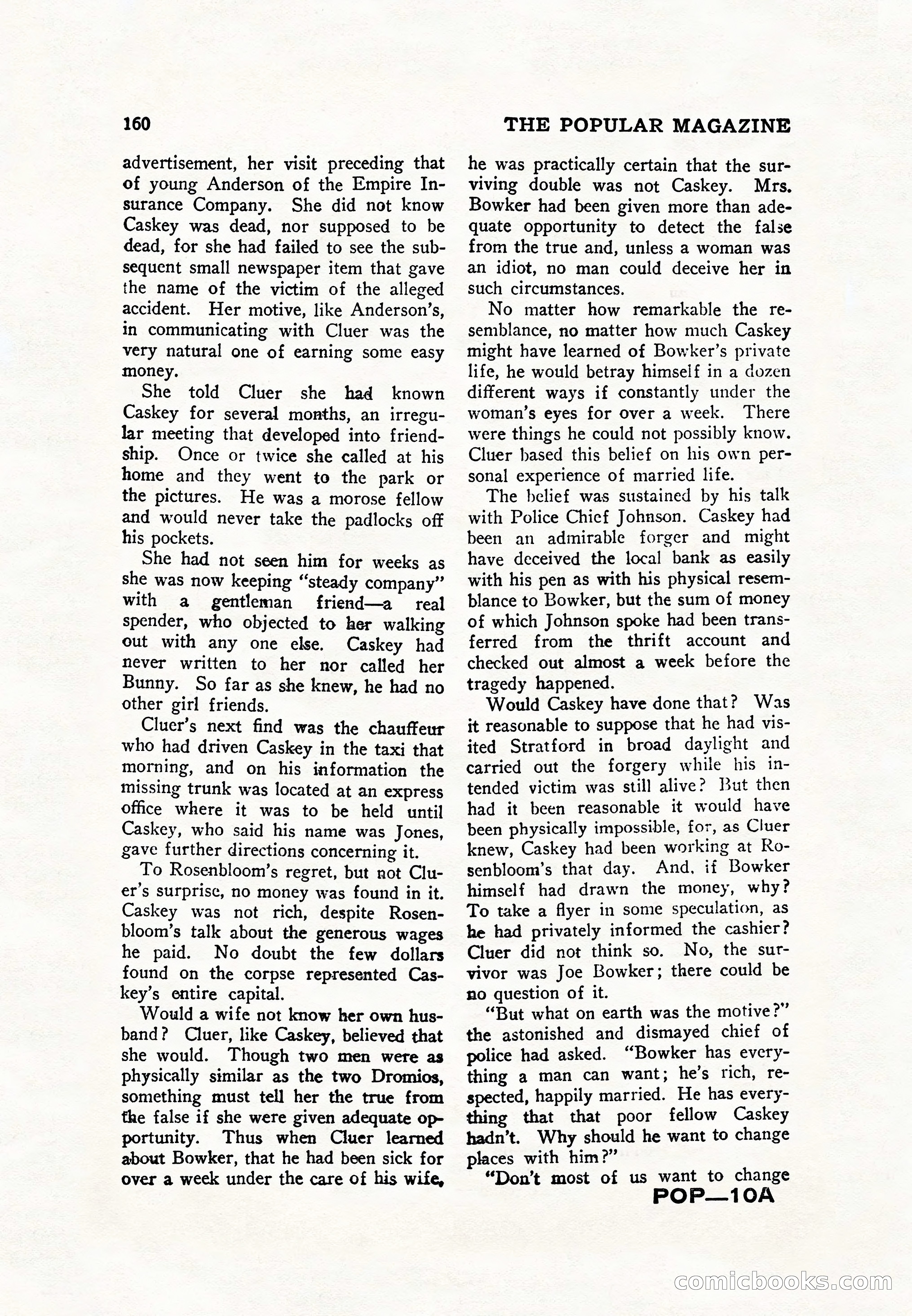 The Popular Magazine, November 1928 — page 170 of 196