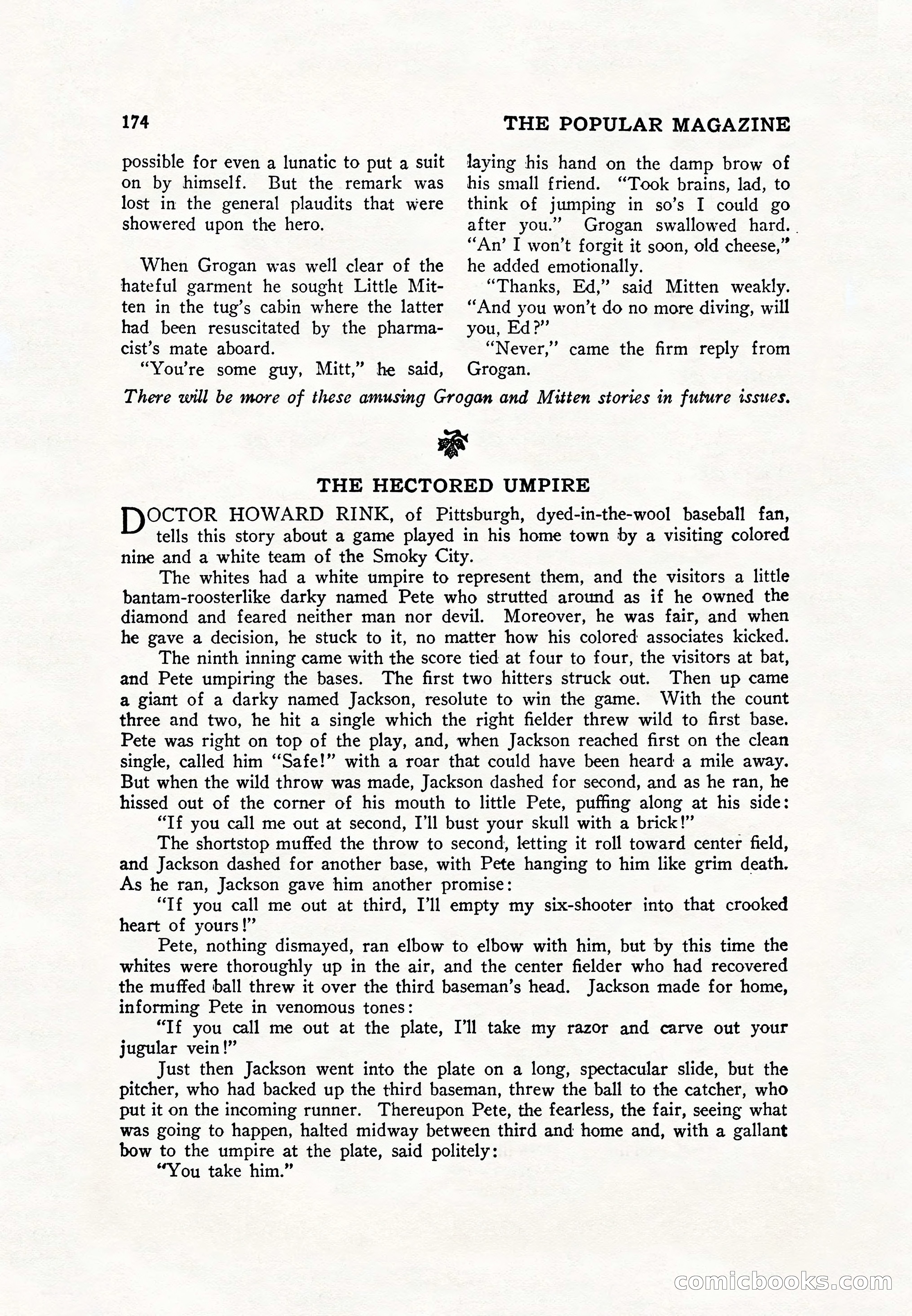 The Popular Magazine, November 1928 — page 184 of 196