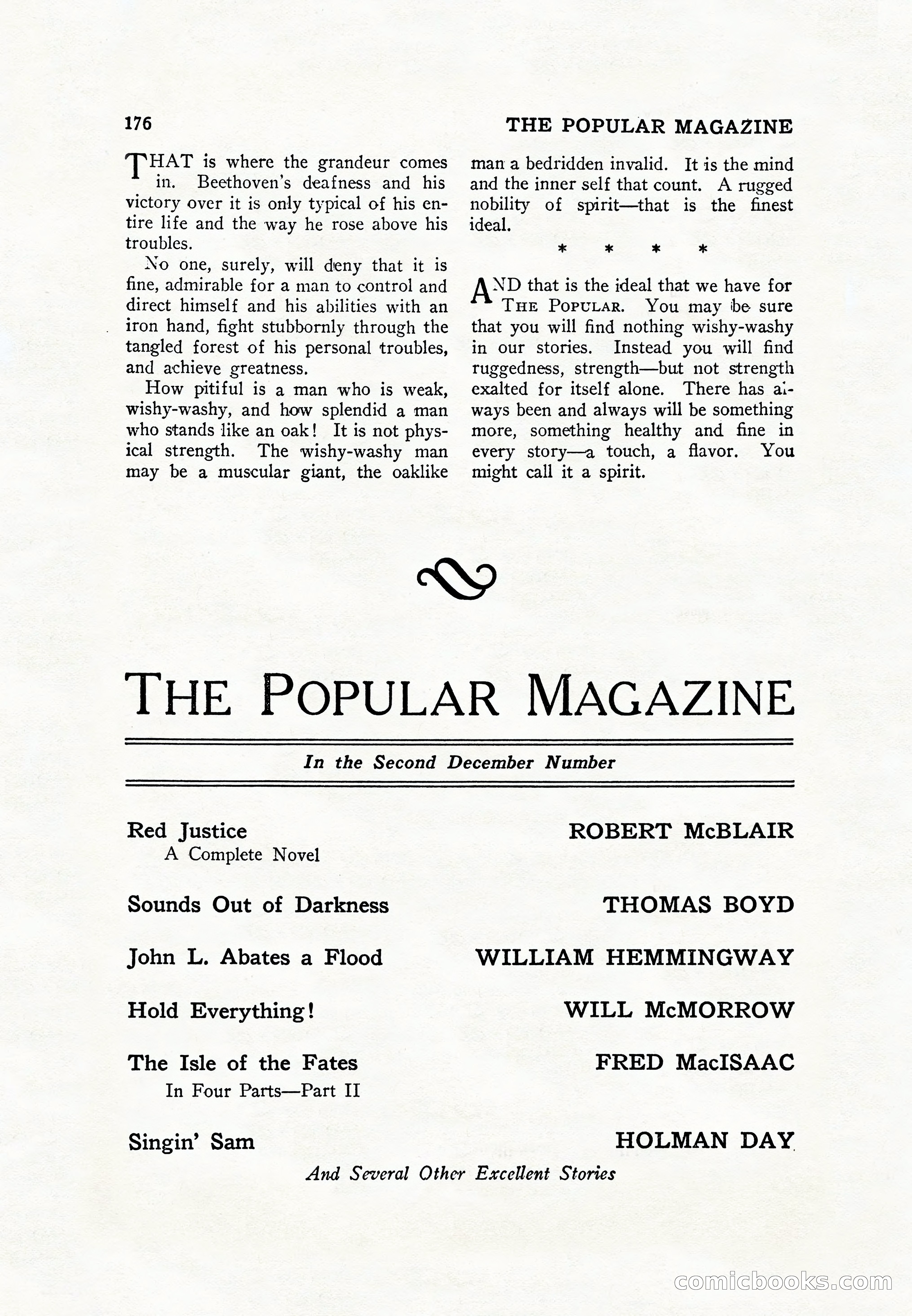 The Popular Magazine, November 1928 — page 186 of 196