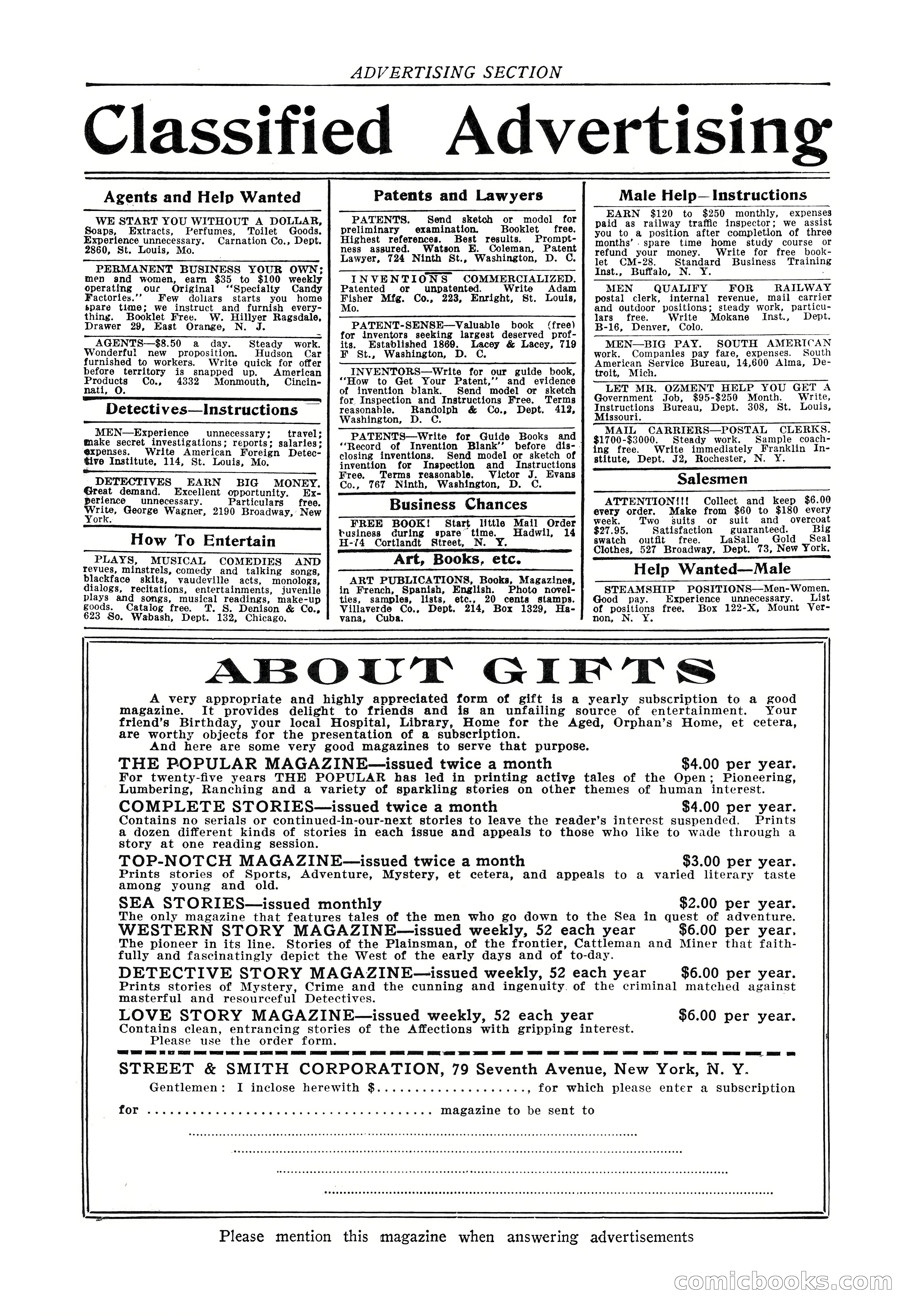 The Popular Magazine, November 1928 — page 189 of 196