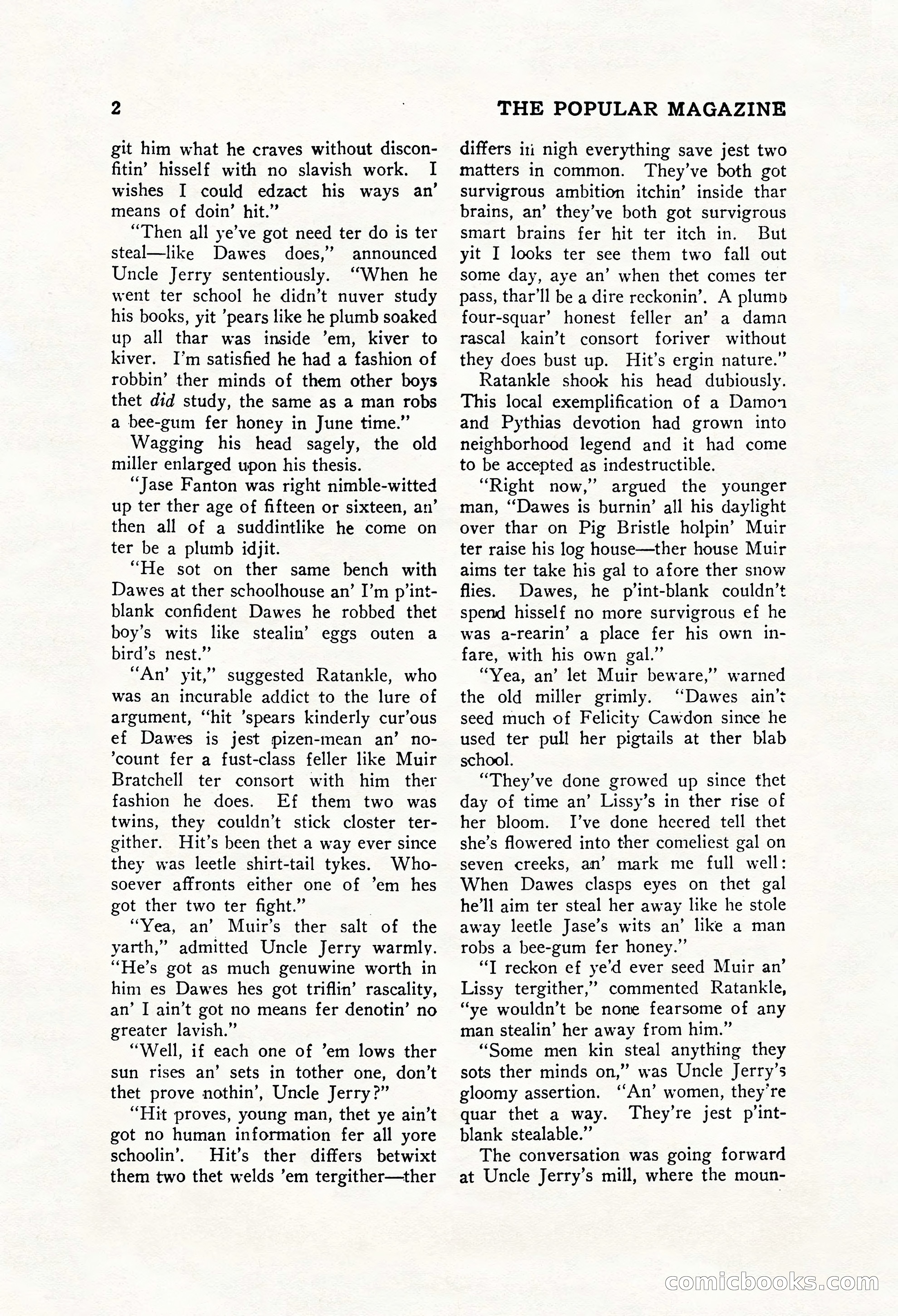 The Popular Magazine, December 20, 1928 — page 20 of 196