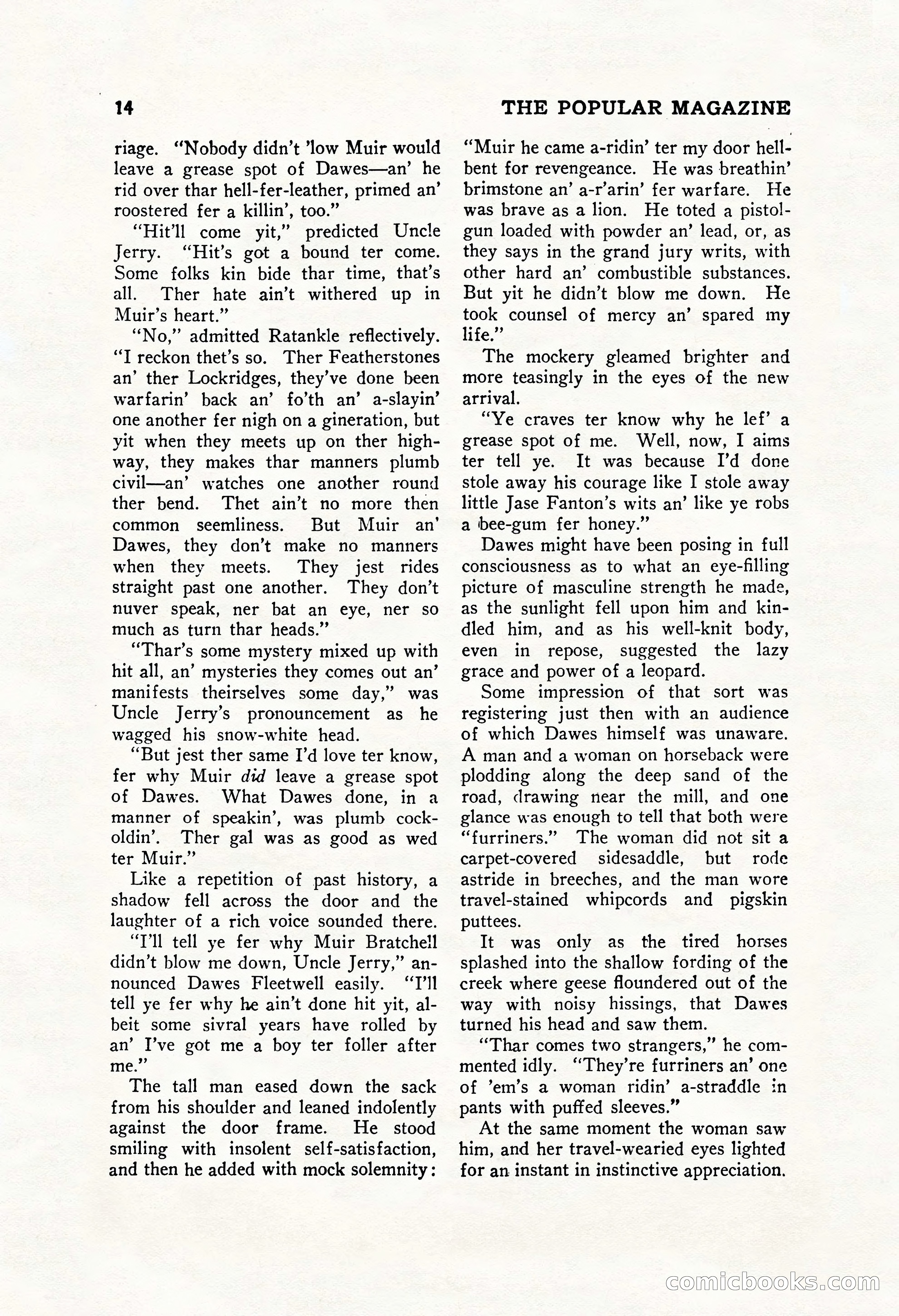 The Popular Magazine, December 20, 1928 — page 32 of 196