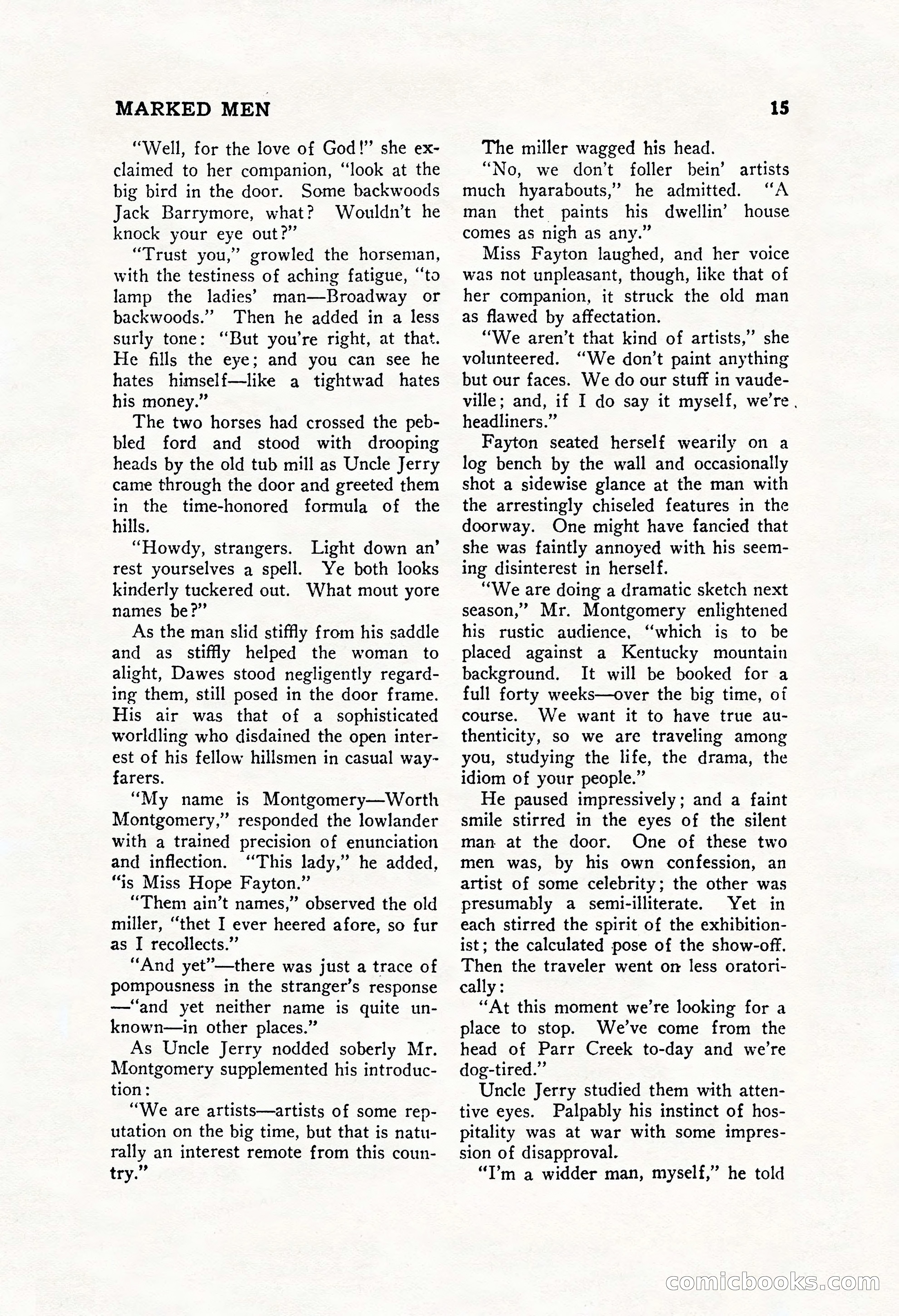 The Popular Magazine, December 20, 1928 — page 33 of 196