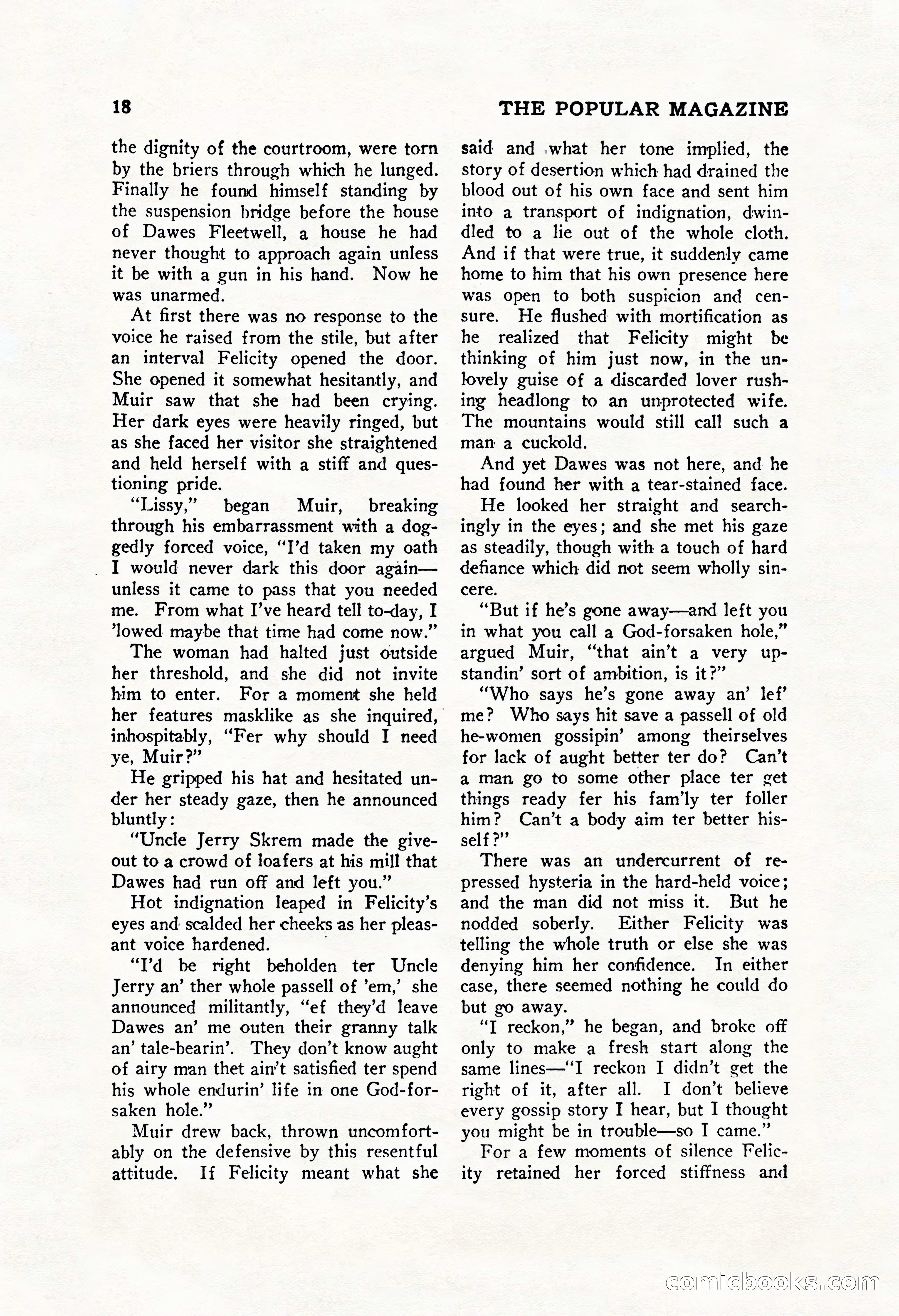 The Popular Magazine, December 20, 1928 — page 36 of 196