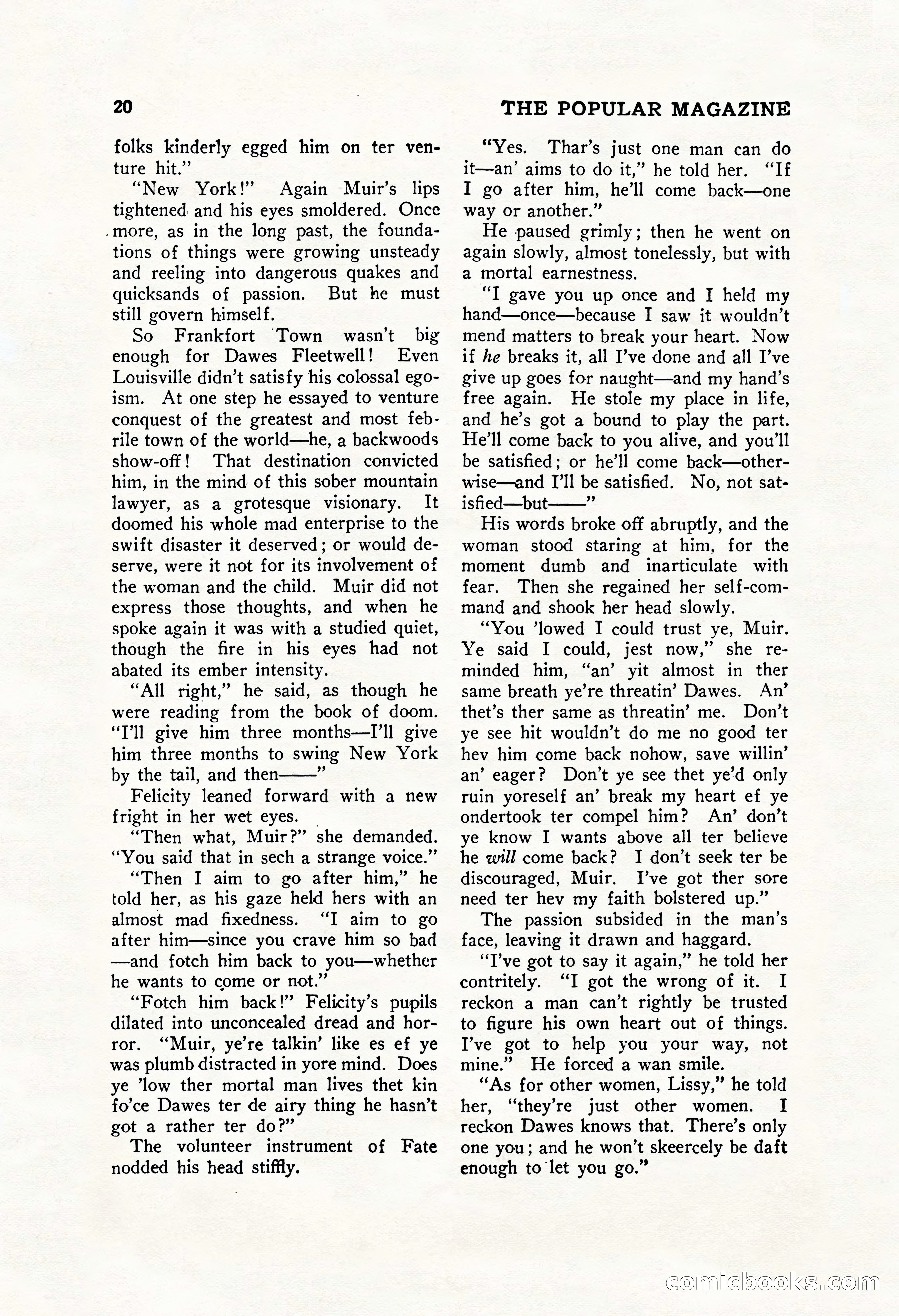 The Popular Magazine, December 20, 1928 — page 38 of 196