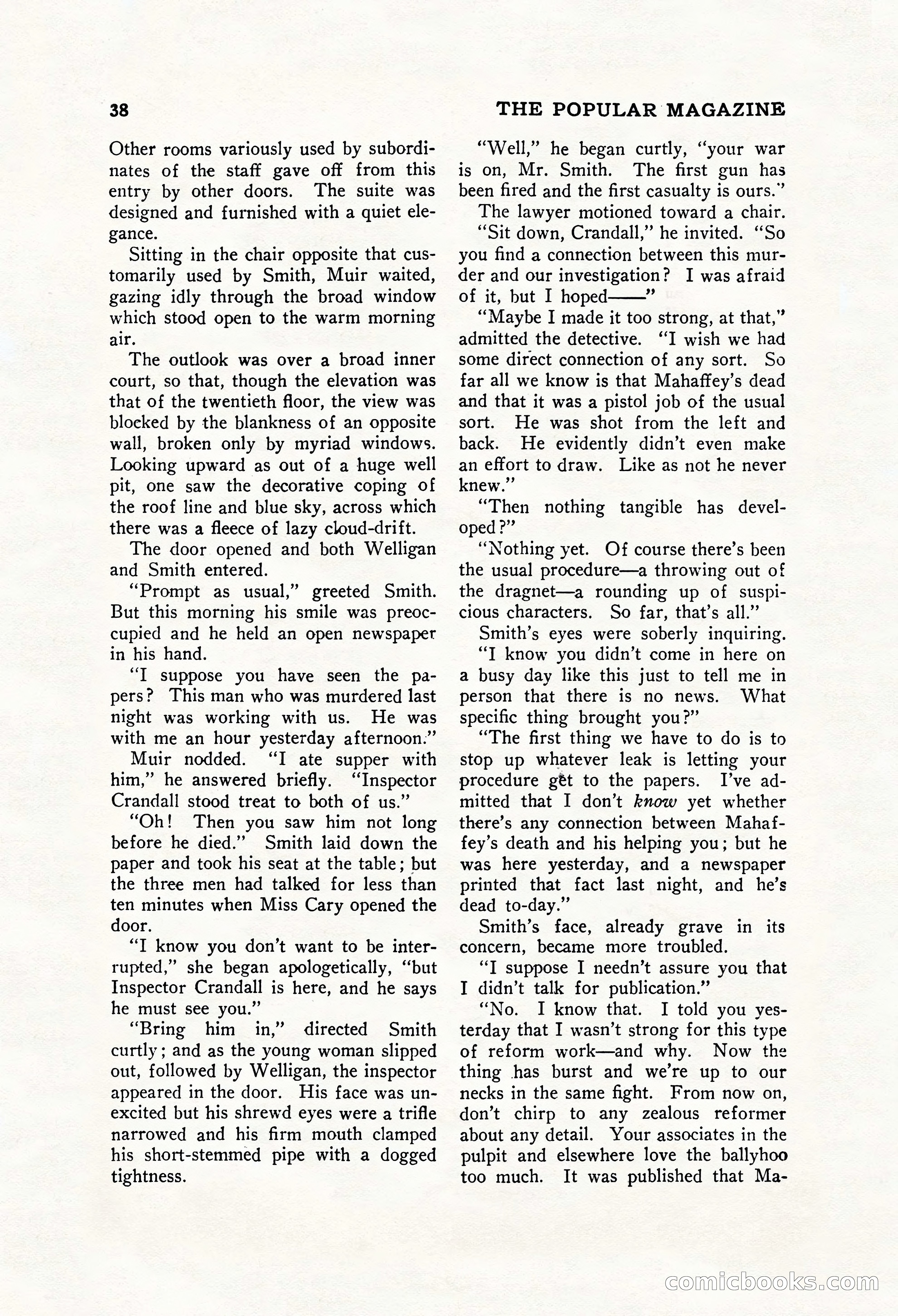 The Popular Magazine, December 20, 1928 — page 56 of 196