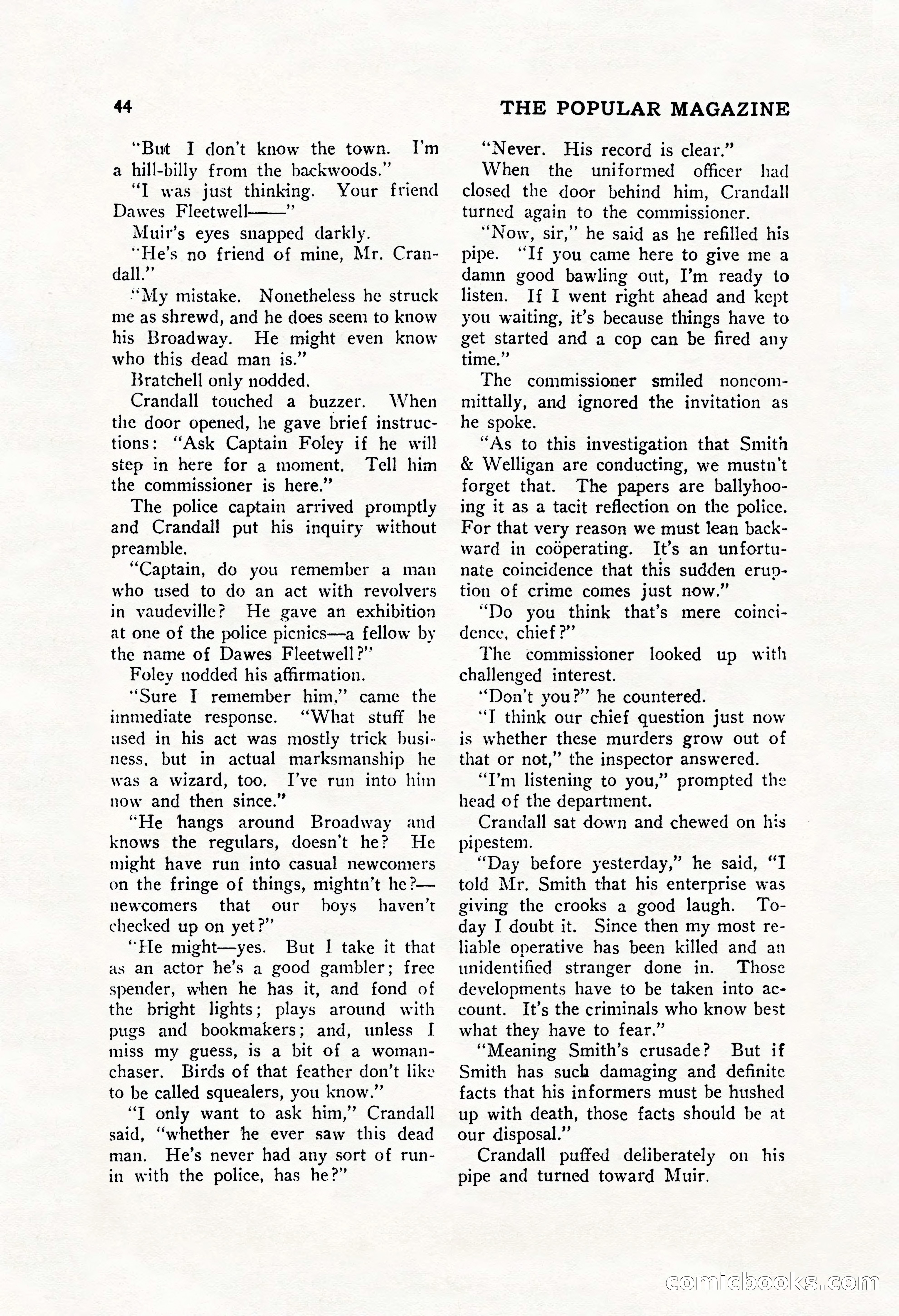 The Popular Magazine, December 20, 1928 — page 62 of 196