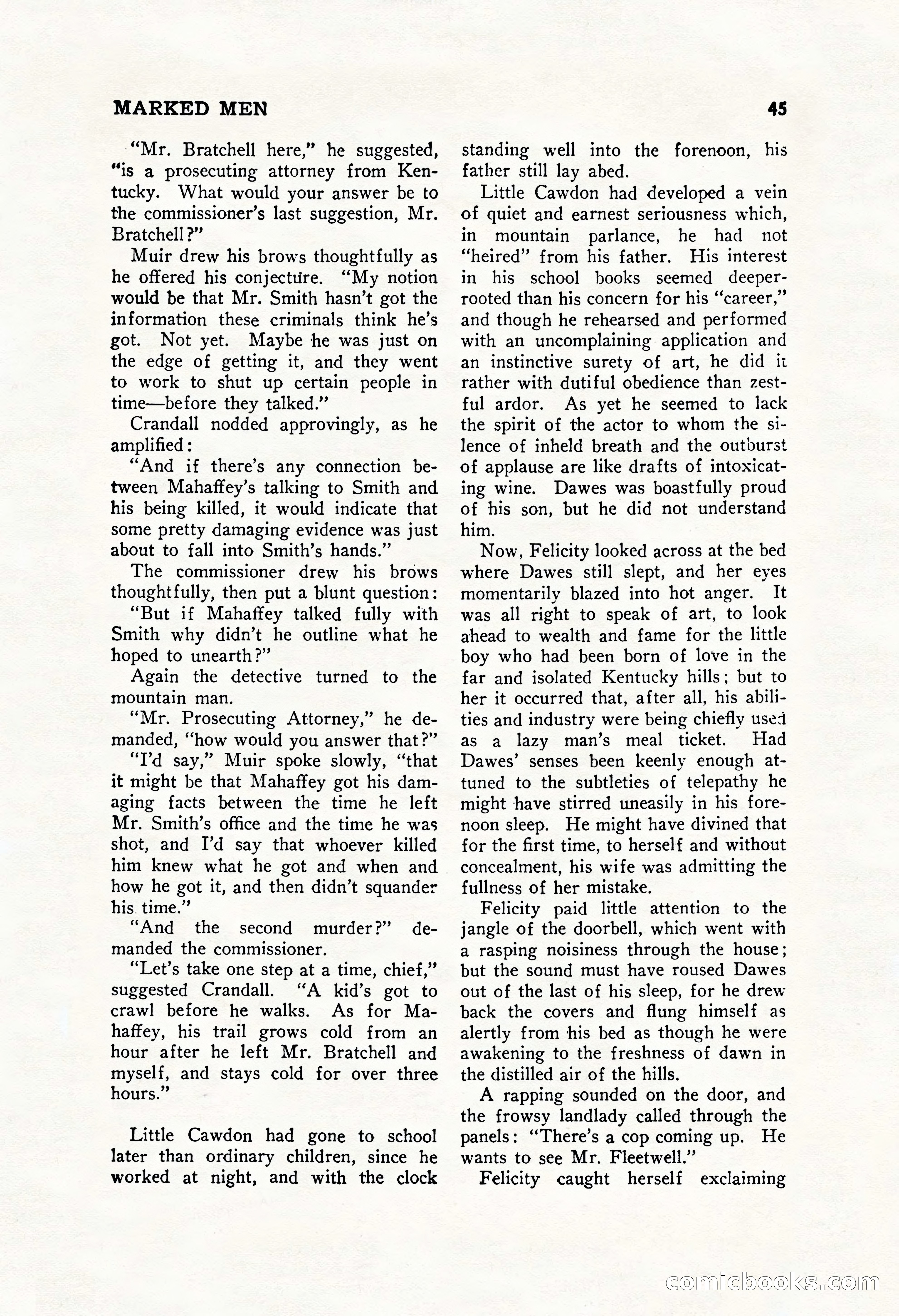 The Popular Magazine, December 20, 1928 — page 63 of 196