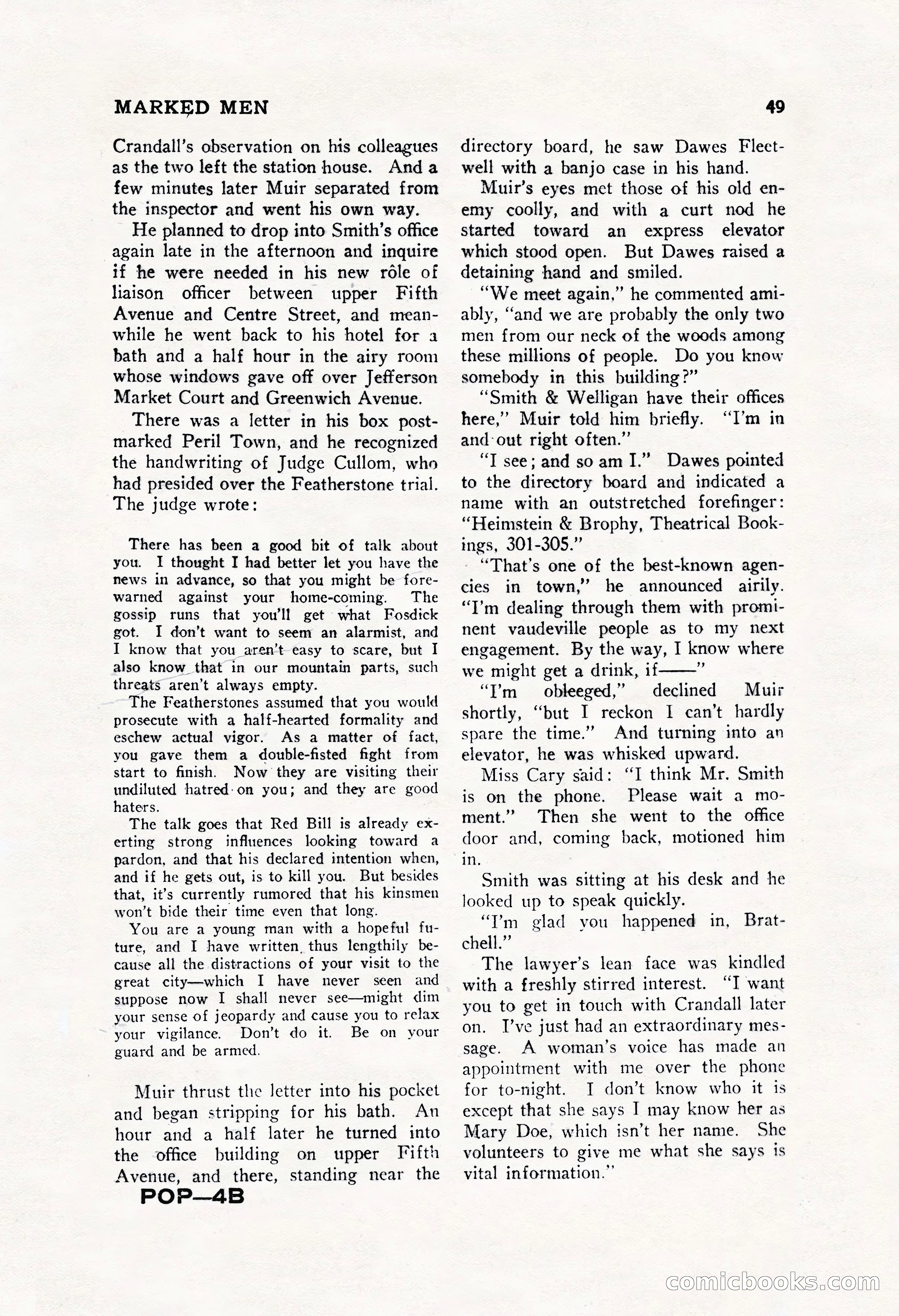 The Popular Magazine, December 20, 1928 — page 67 of 196